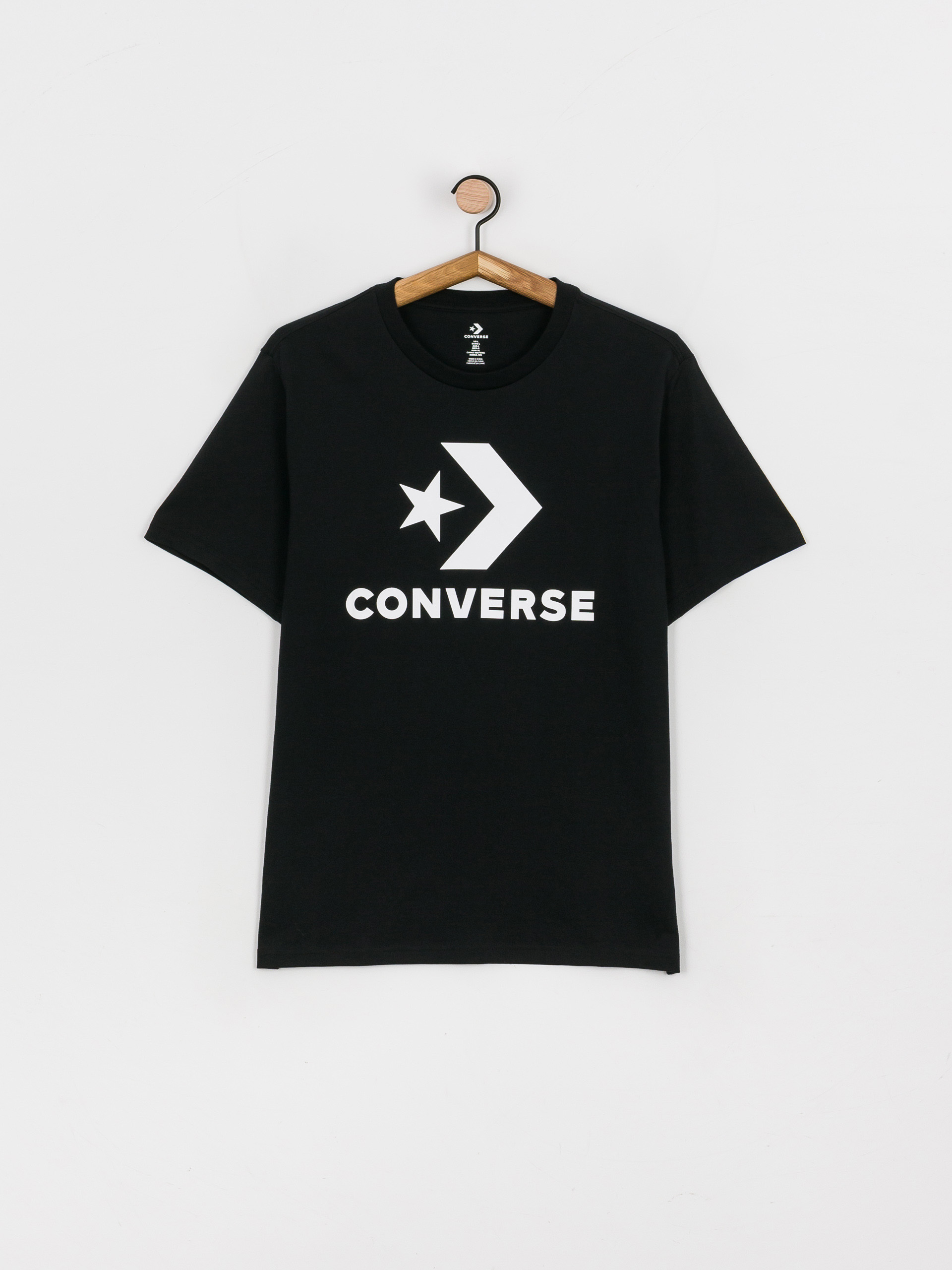 Converse Embroidered Star Chevron Tshirt (black)
