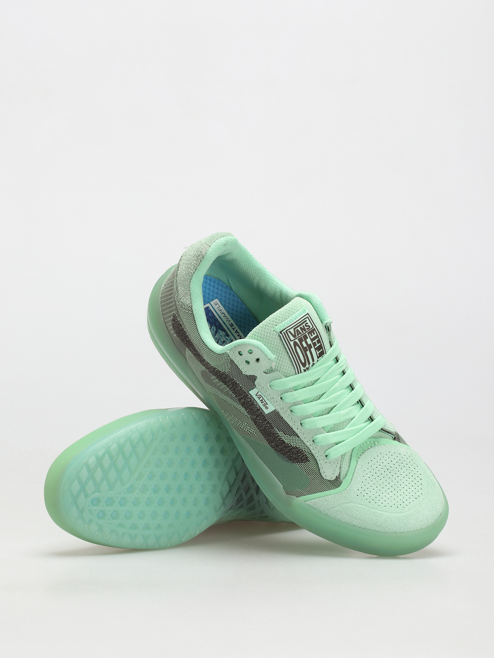 Vans Evdnt Ultimatewaffle Shoes (translucent/green ash/forest night)