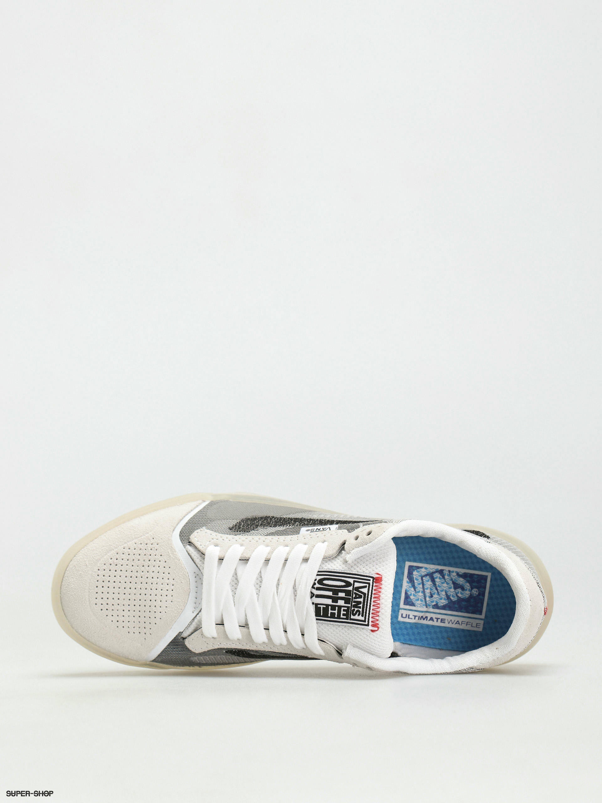 vans shoes white and red