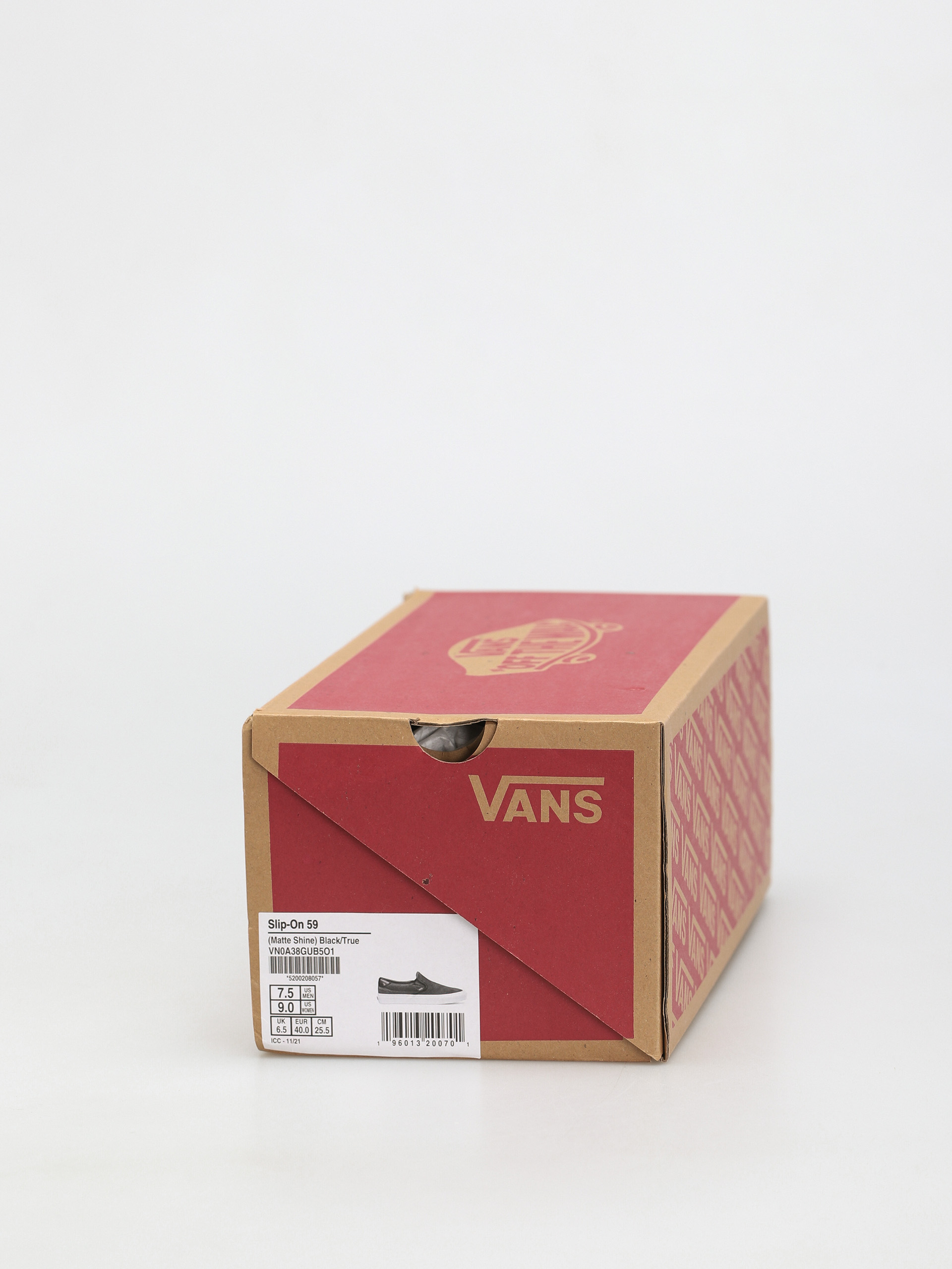 Vans Slip On 59 Shoes (matte shine/black/true white)