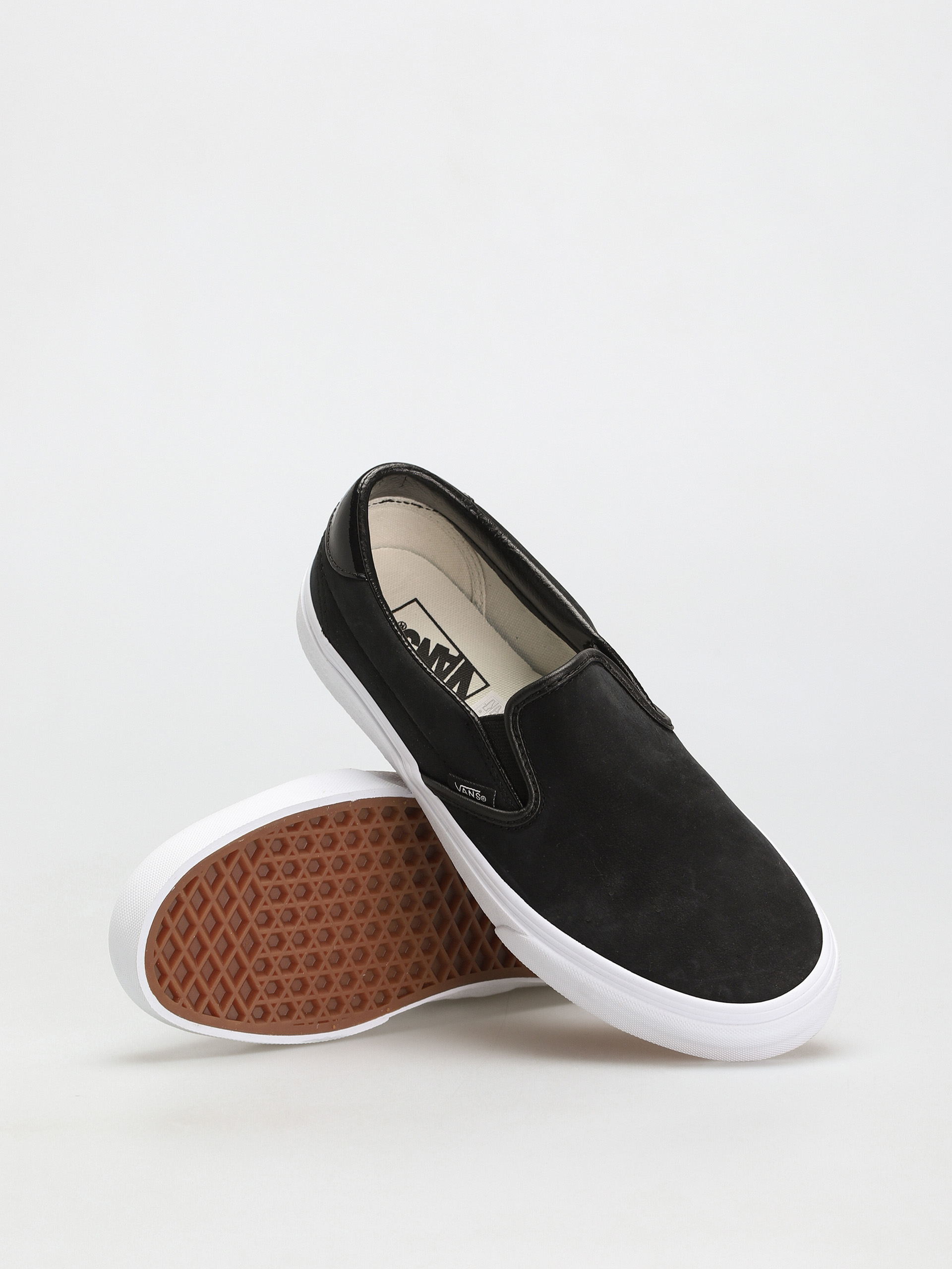 Vans Slip On 59 Shoes (matte shine/black/true white)