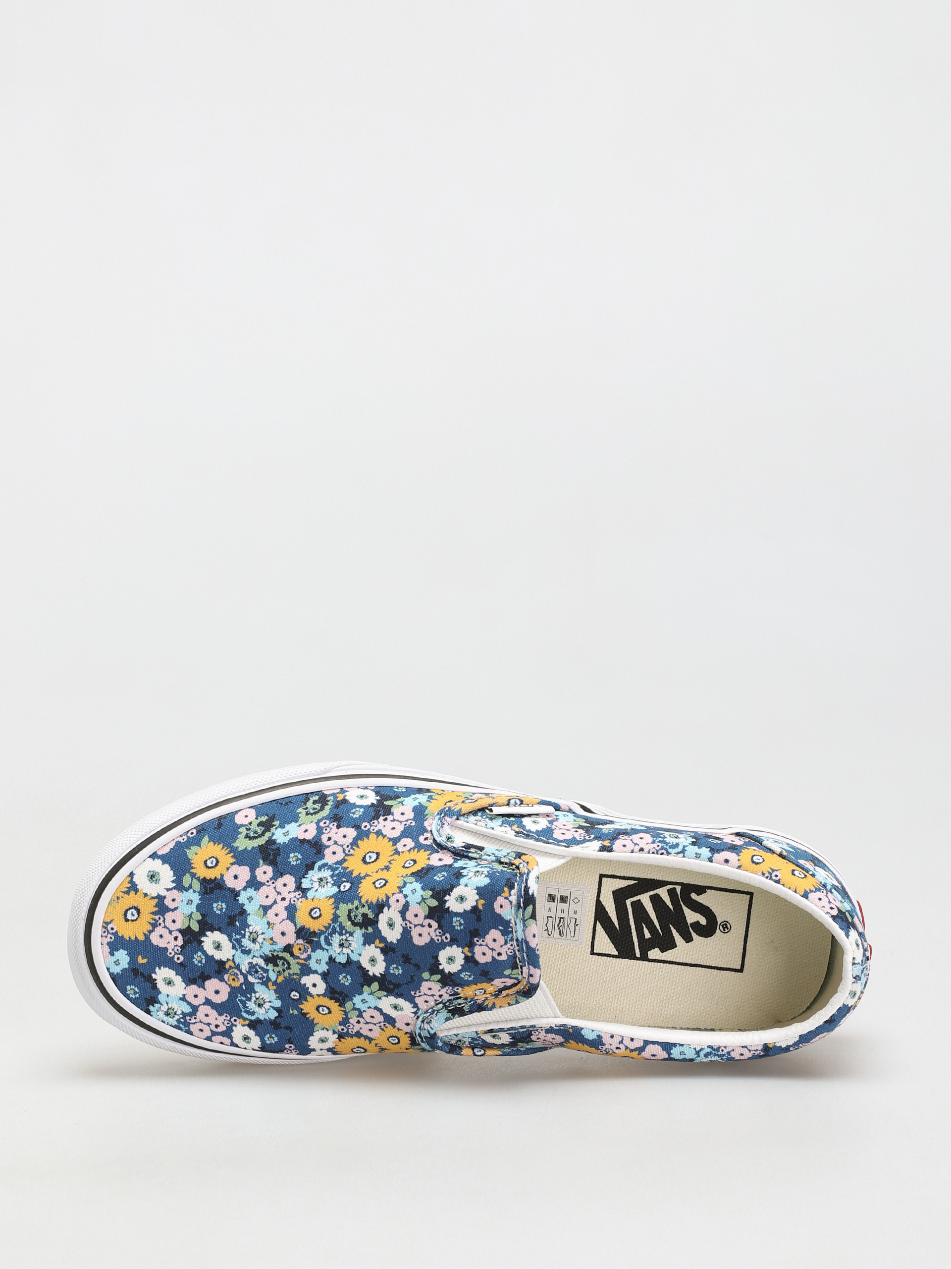 Vans Classic Slip On Shoes (floral/true navy/multi)