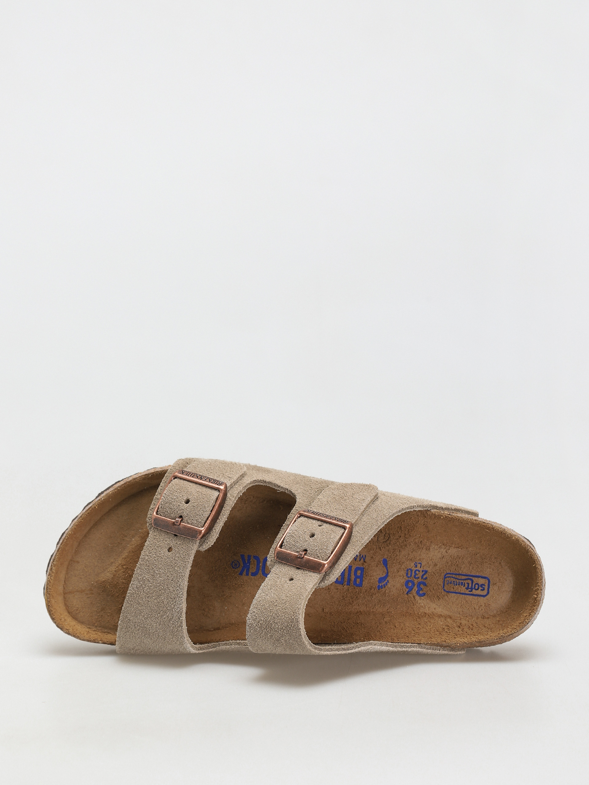 Birkenstock Arizona Sfb Narrow Sandalen Wmn (taupe suede leather)