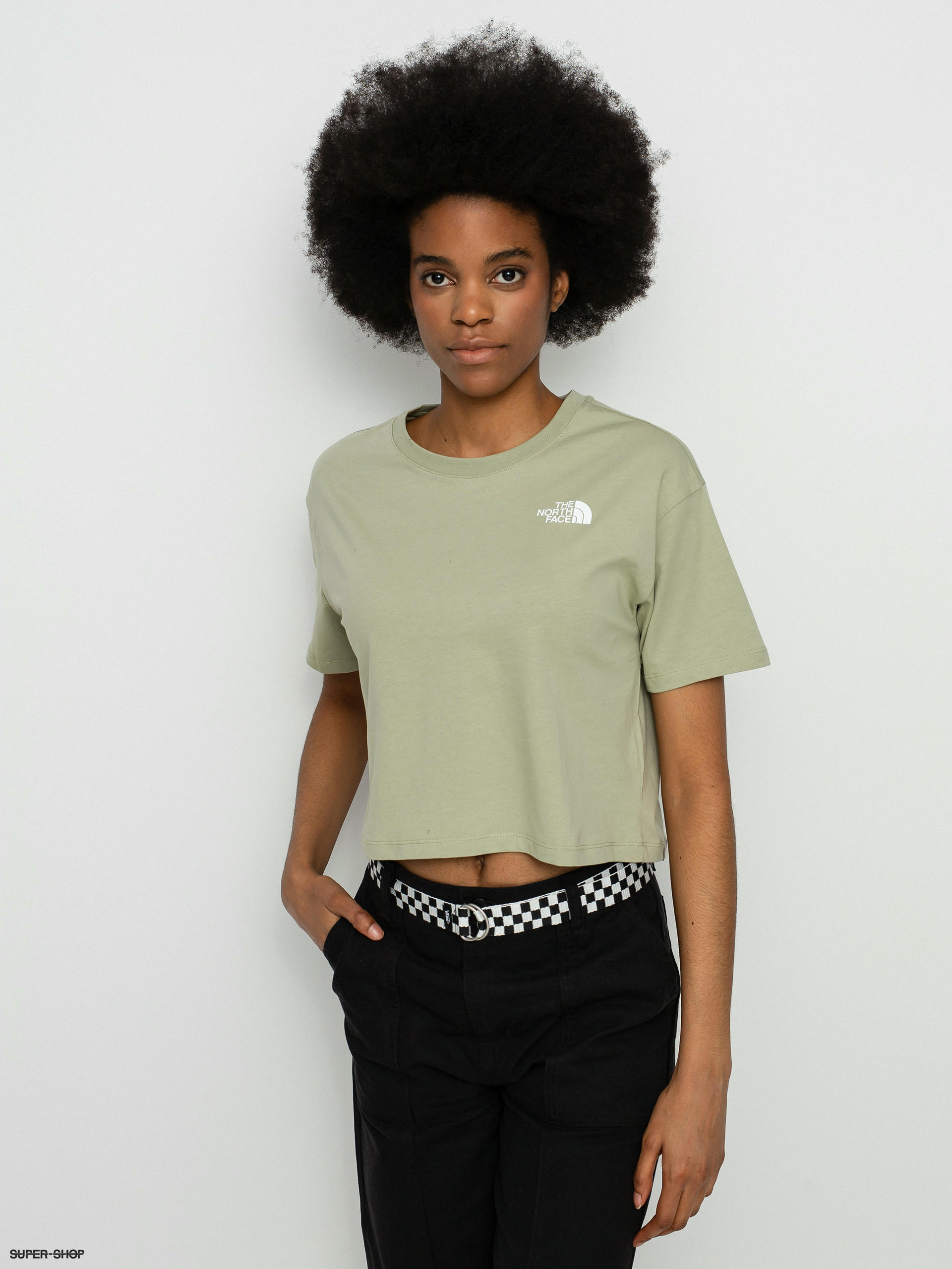 north face crop tops