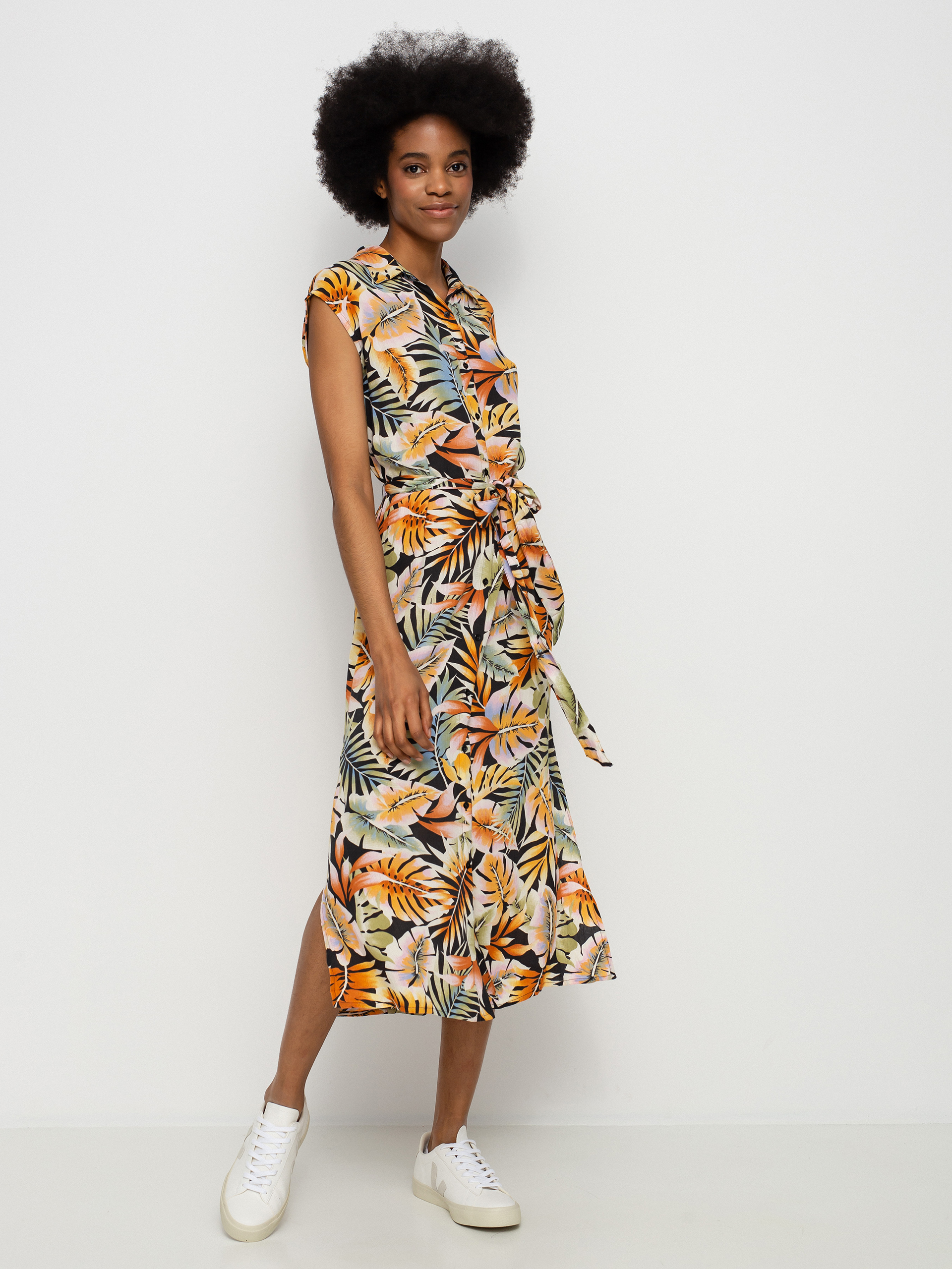 midi hi low dress Stardust High Low Midi Dress Natural/Sand / L