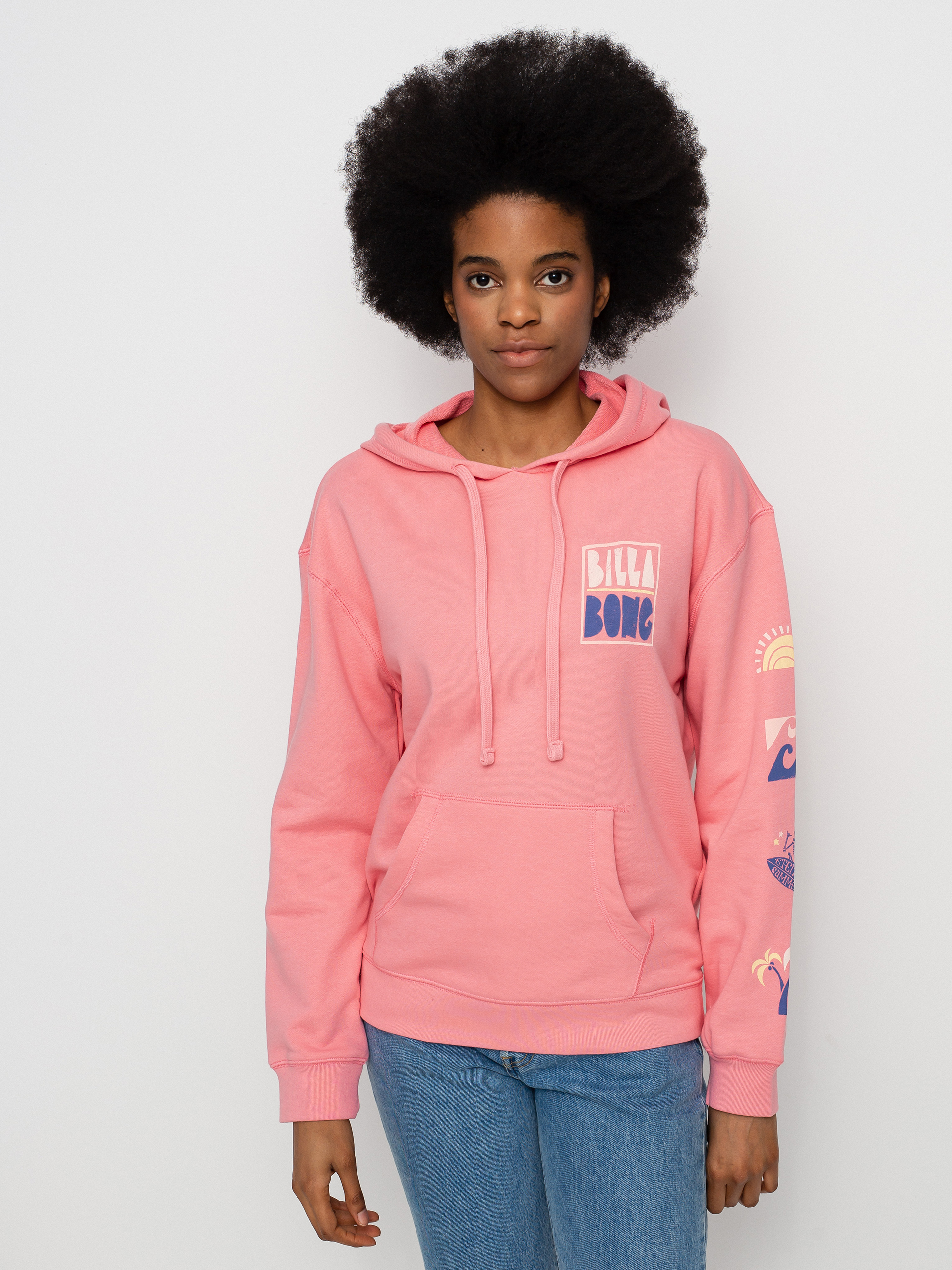 Billabong Eternal Summer Sweatshirt Wmn (pink sunset)