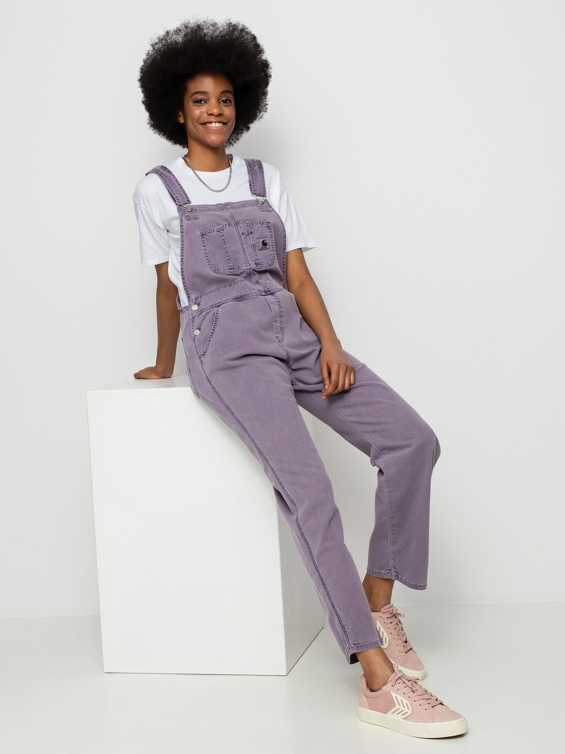 Carhartt WIP Bib Overall Pants Wmn violet (razzmic)