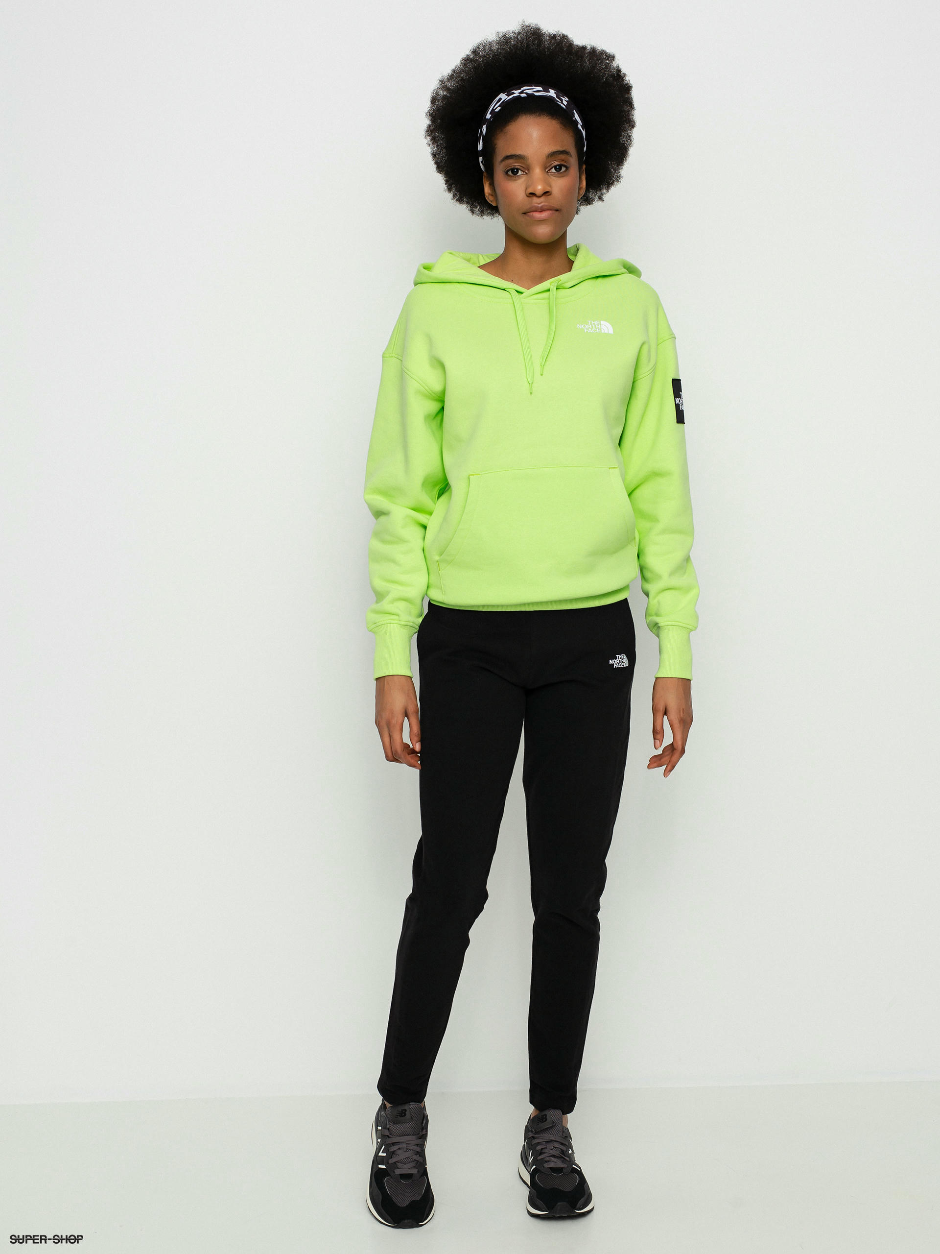 north face sweater green