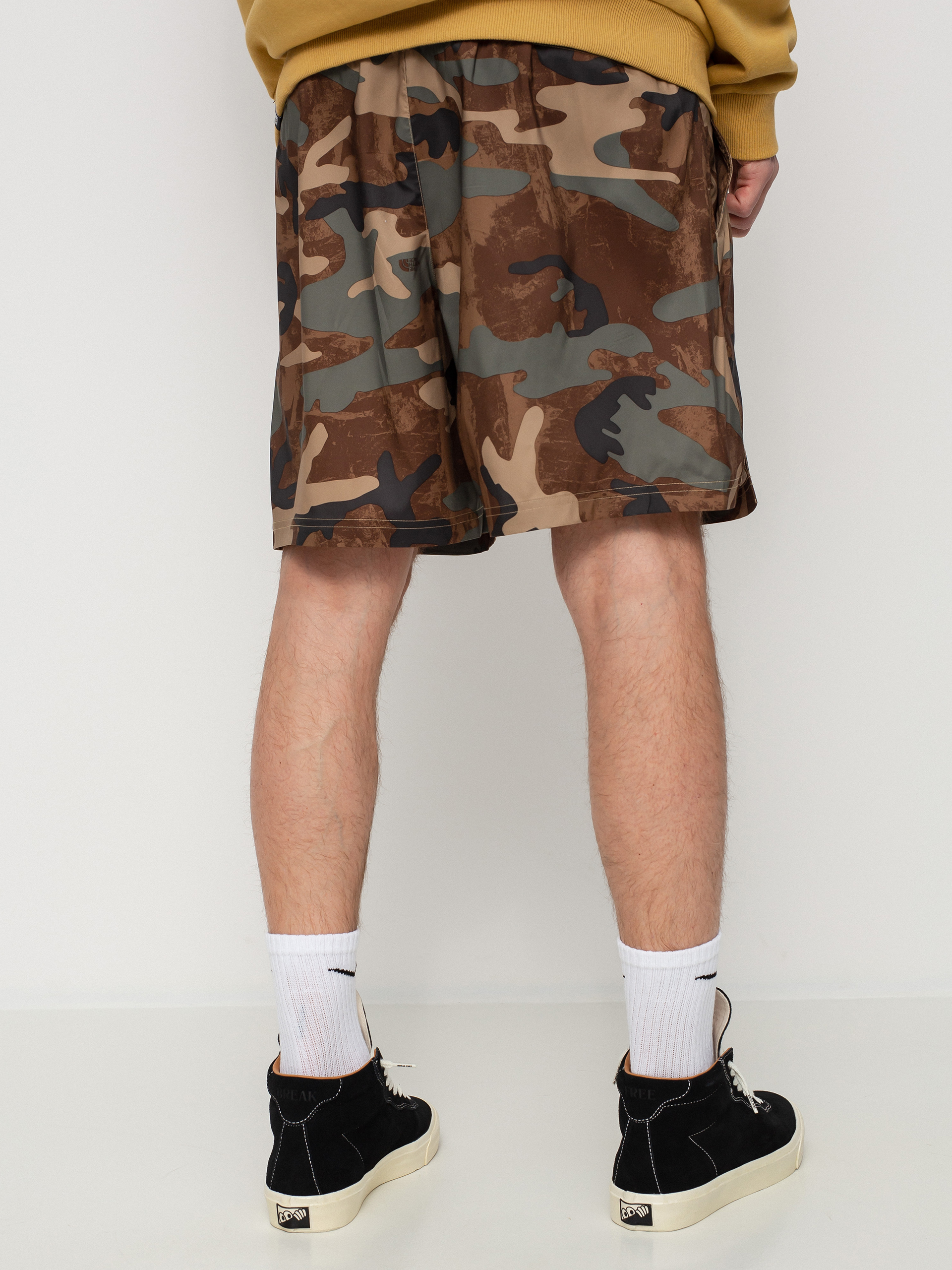 The North Face 24/7 Short Shorts (kelp tan tnf camo print)