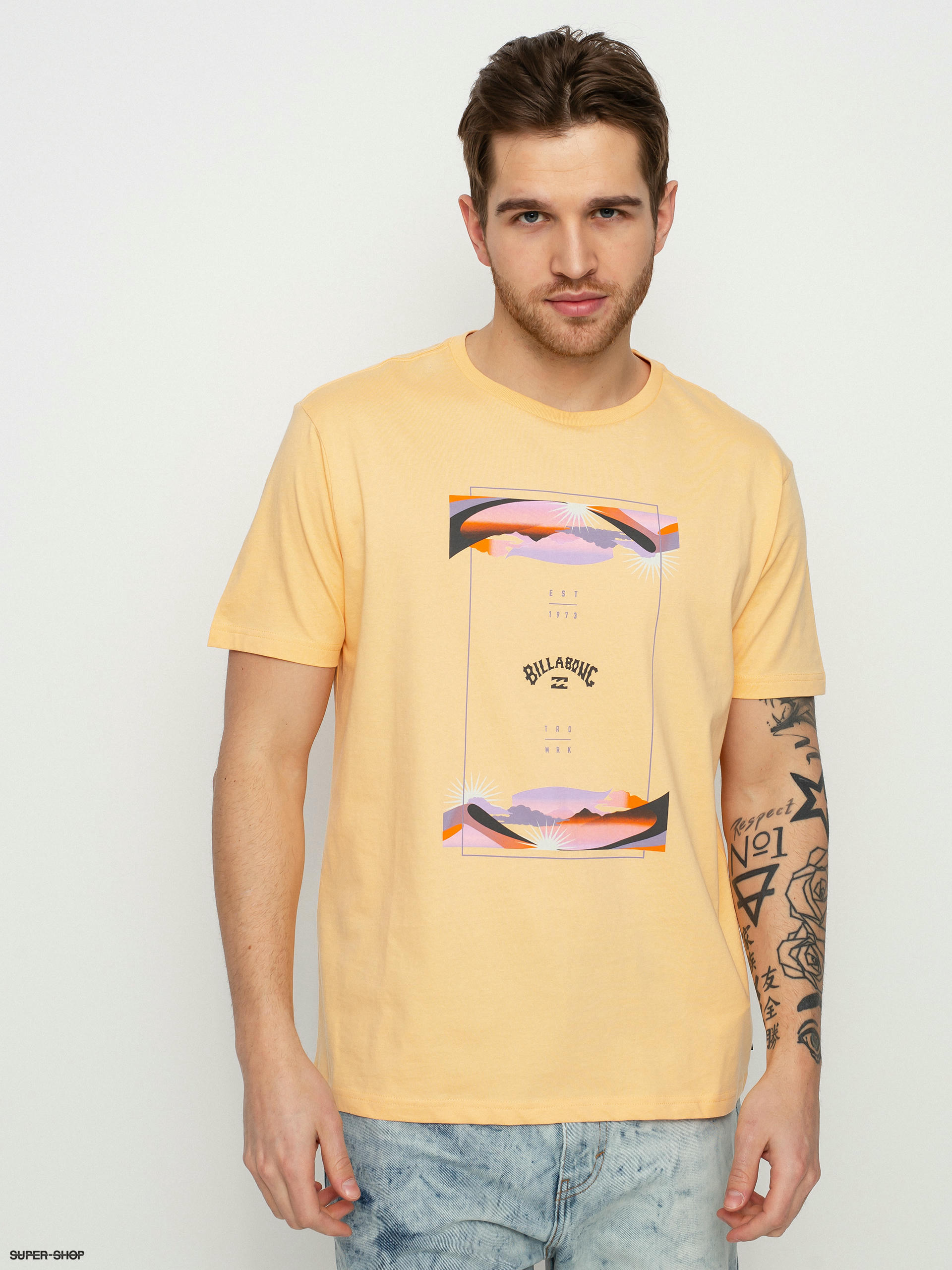 billabong slim fit t shirts