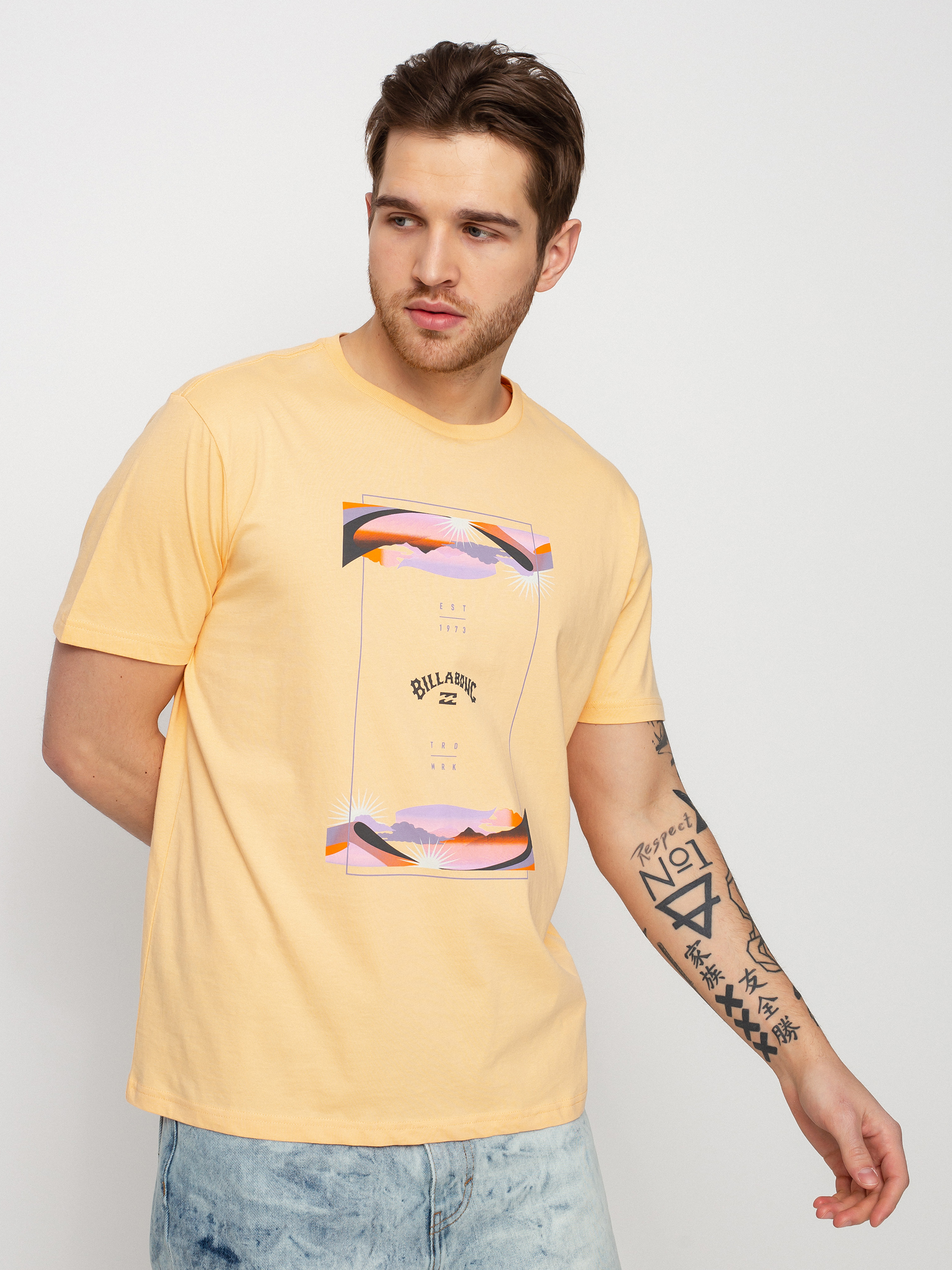 billabong slim fit t shirts