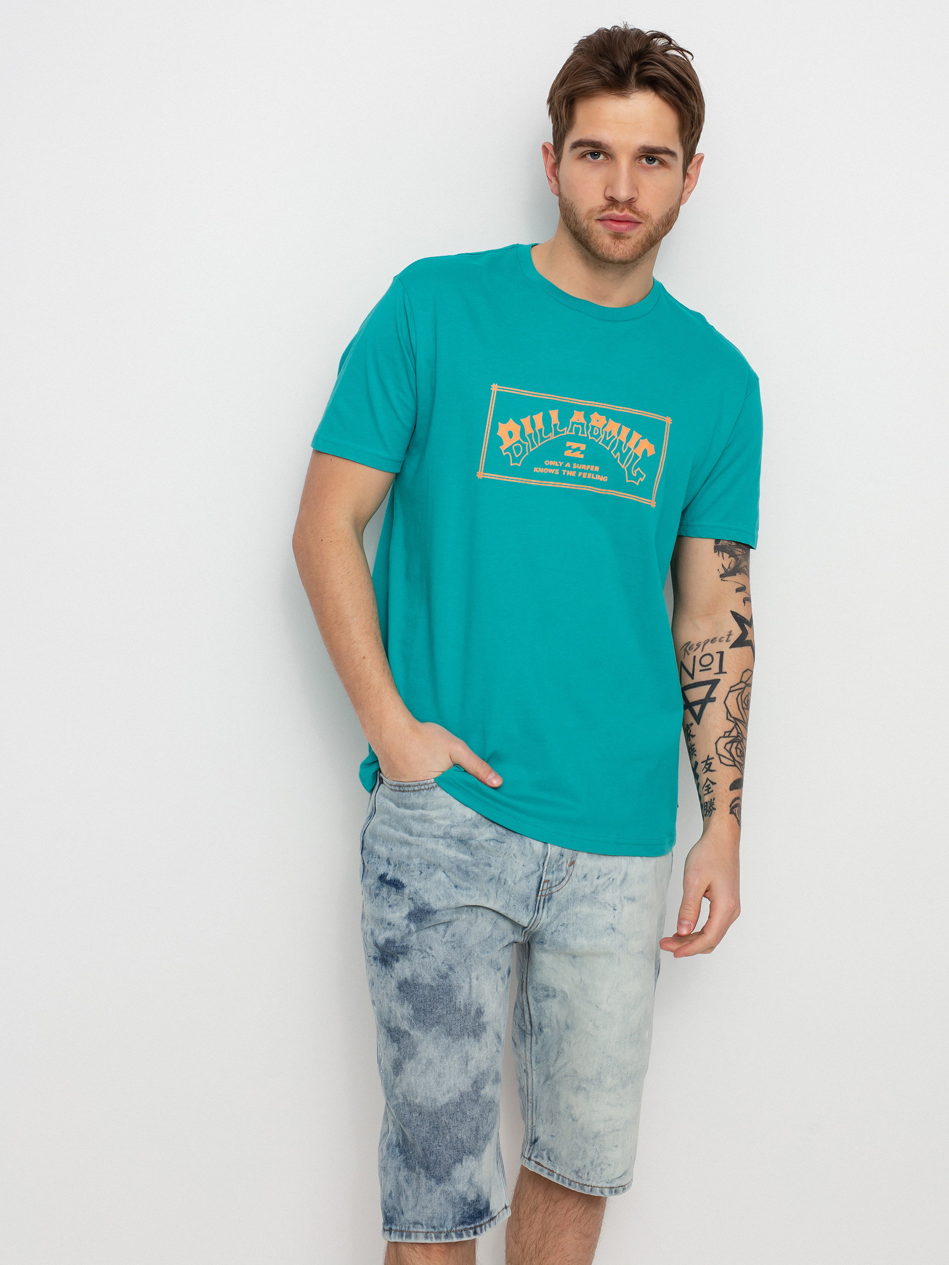 Billabong Arch T-shirt (dark mint)
