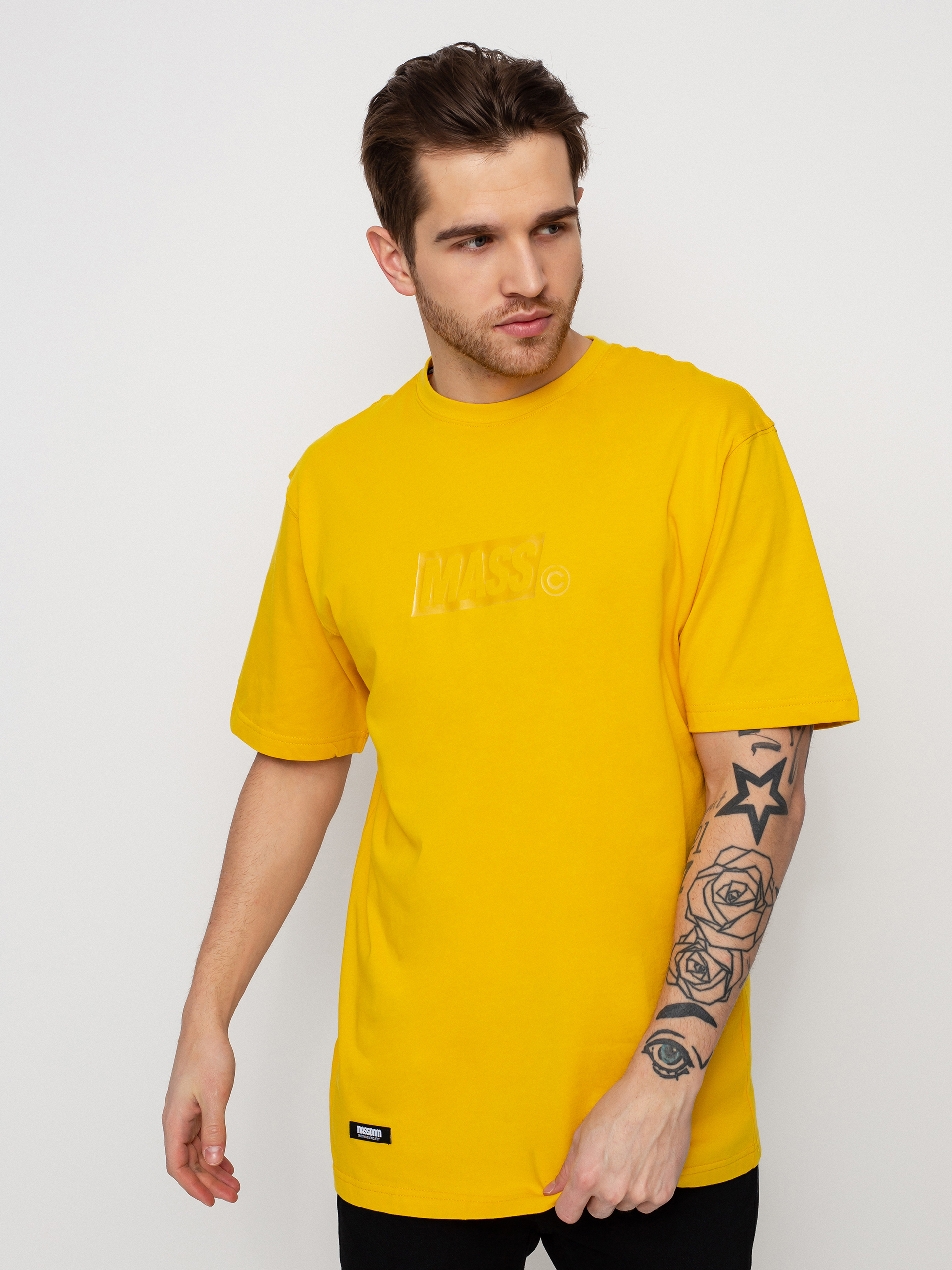 MassDnm Box Light T-shirt (gold)