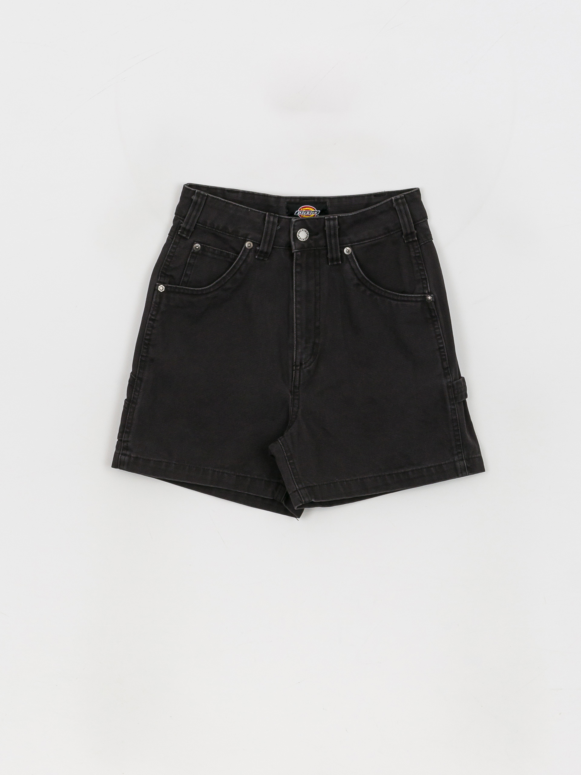 Dickies Duck Canvas Carpenter Shorts Wmn (stone washed black)