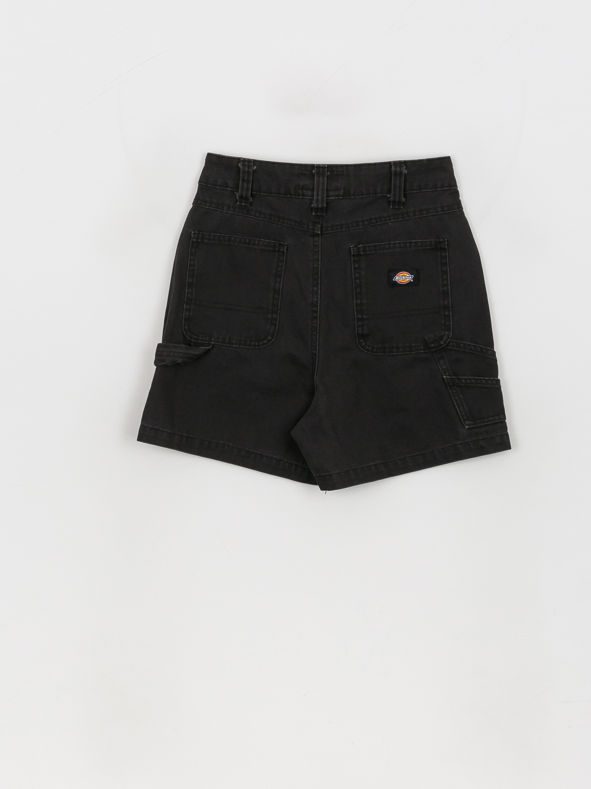 Dickies Duck Canvas Carpenter Shorts Wmn (stone washed black)