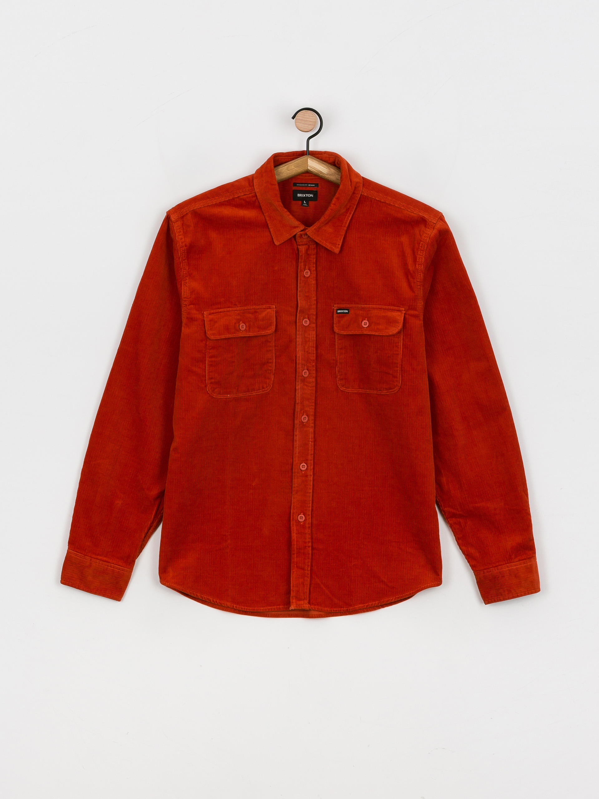 Brixton Bowery Corduroy Flannel Ls 