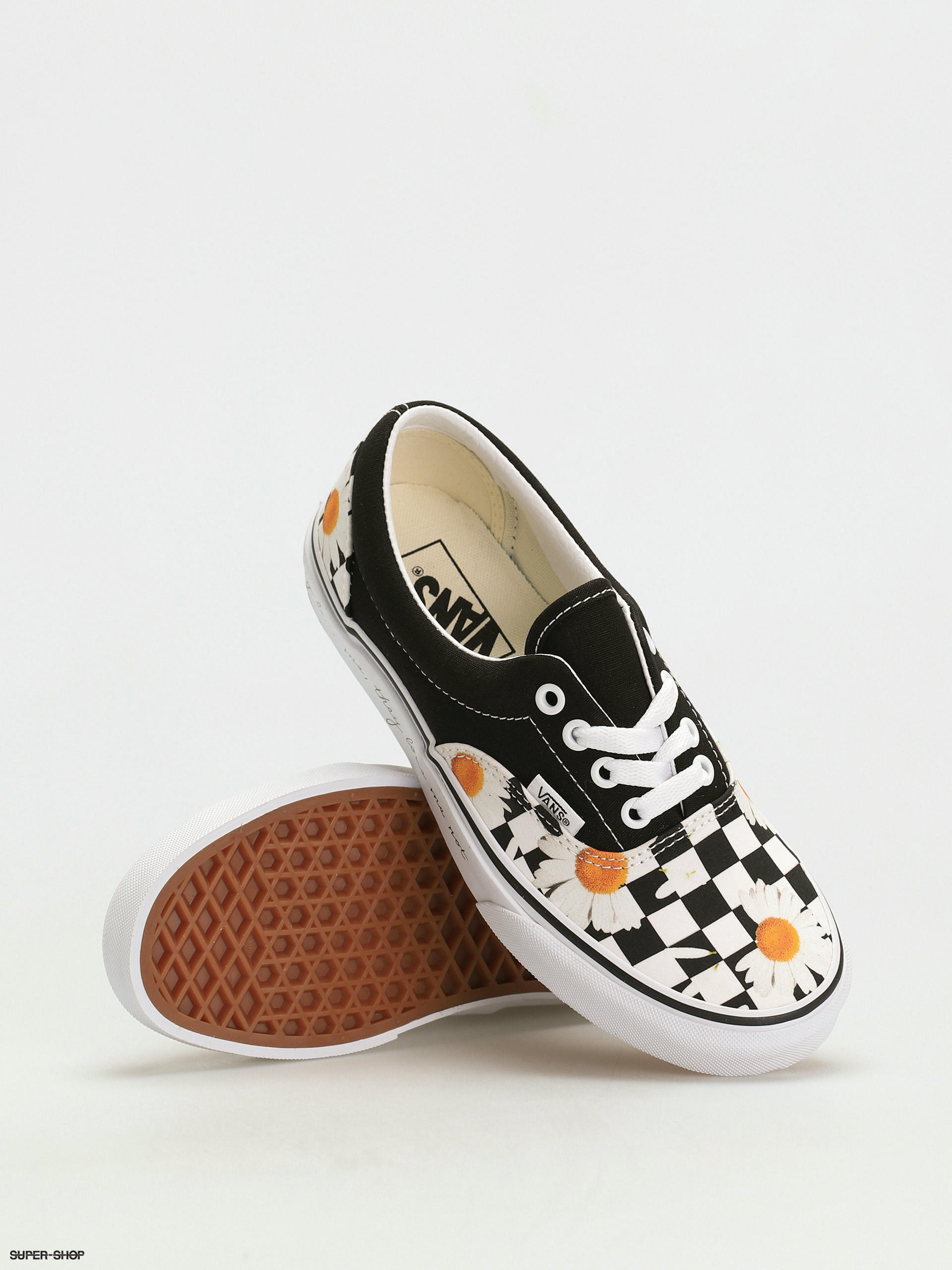 Checkered daisy vans best sale