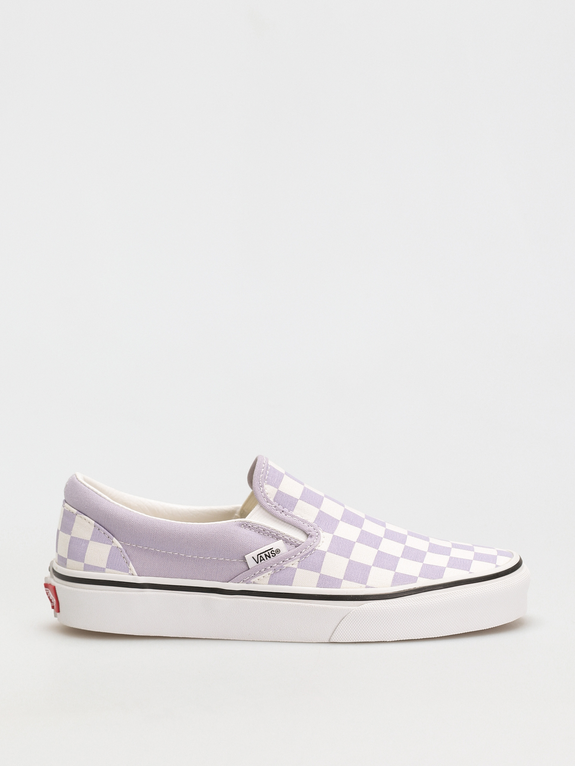 Vans Classic Slip On Schuhe (checkerboard/languid lavender/true white)