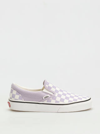Vans Classic Slip On Shoes (checkerboard/languid lavender/true white)