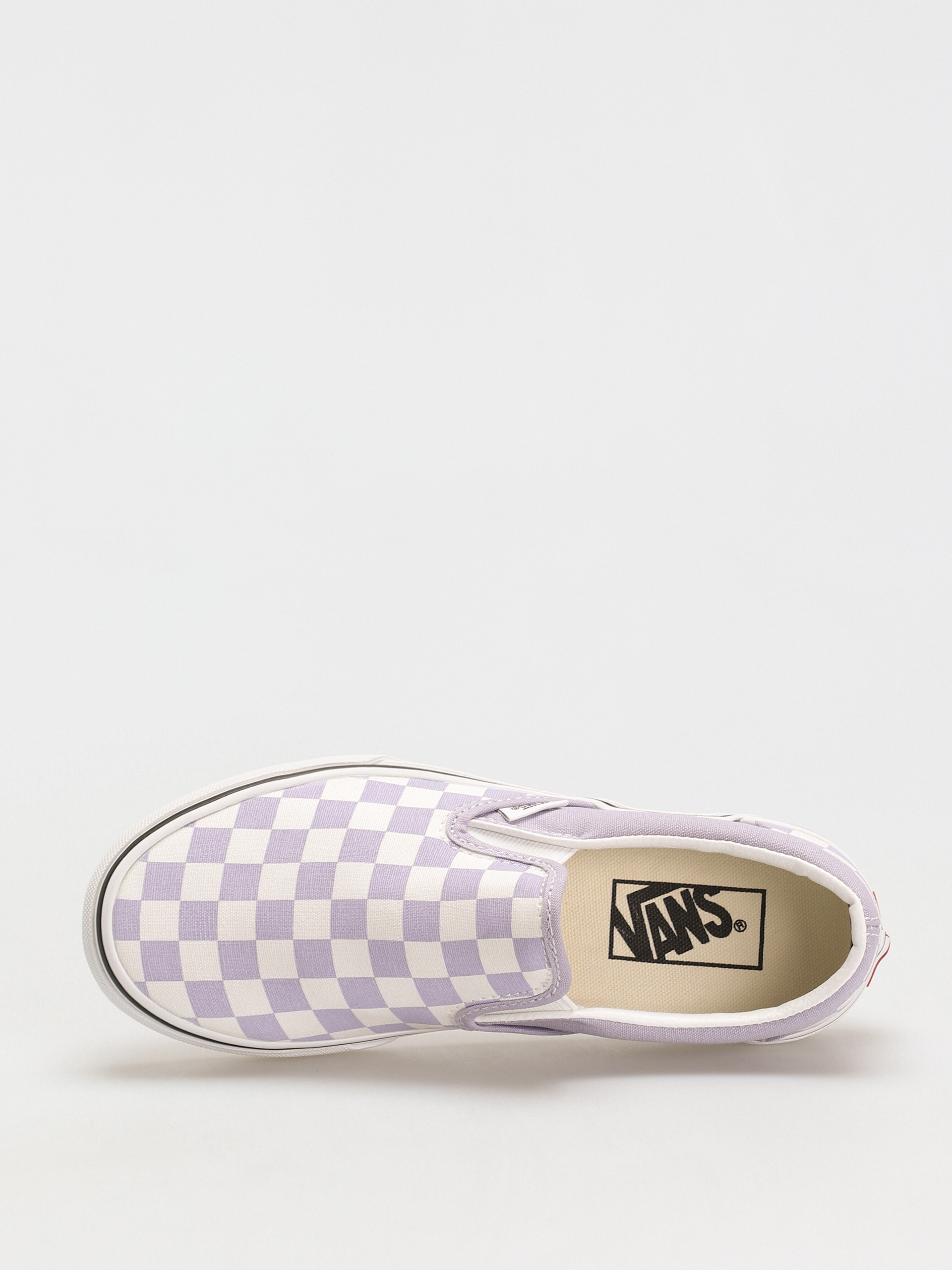 Lavender on sale checkered vans