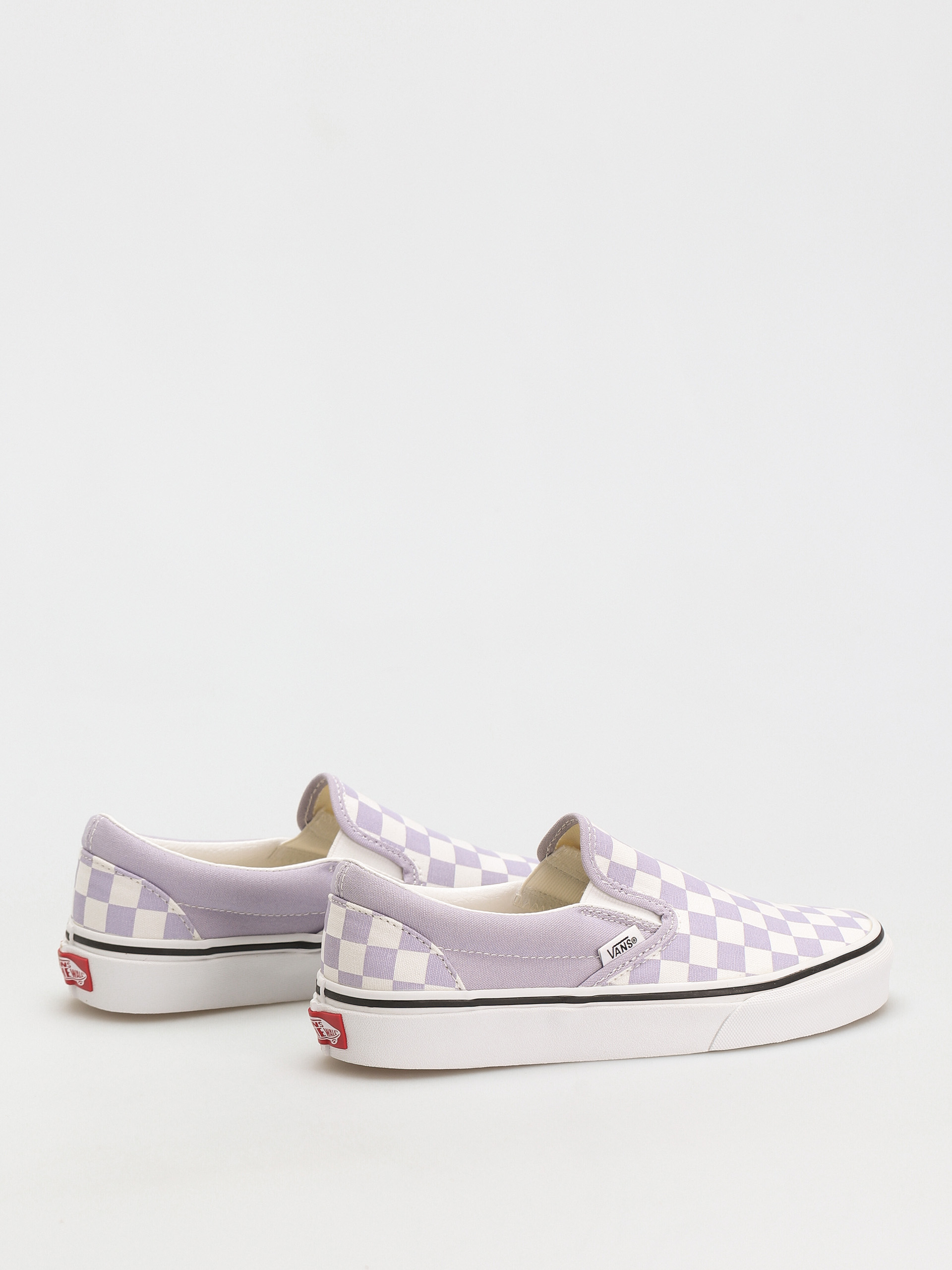Vans Classic Slip On Shoes (checkerboard/languid lavender/true white)