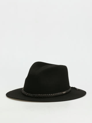 Brixton Messer Western Fedora Hat (black)