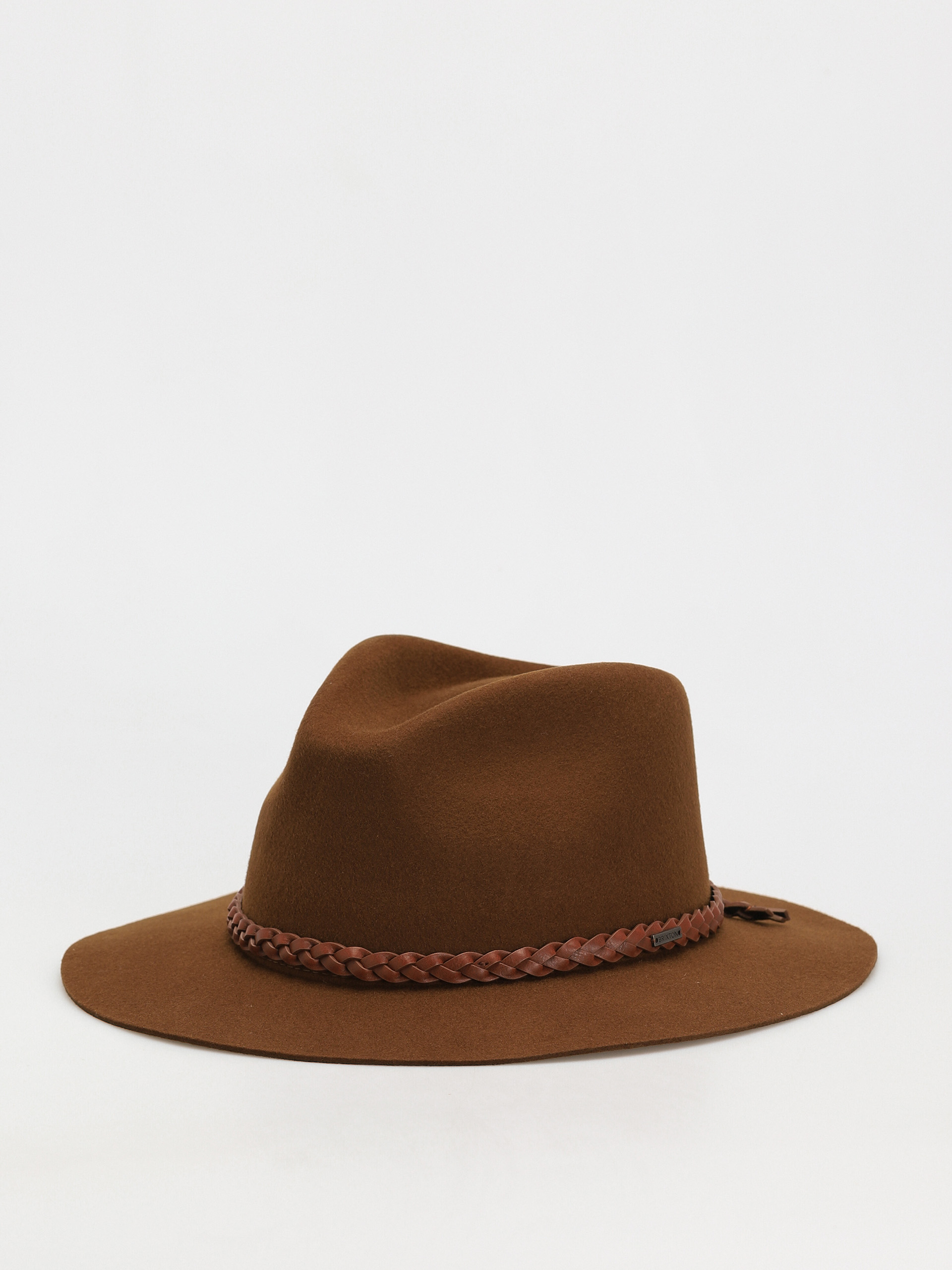 Brixton Messer Western Fedora Hat (coffee)