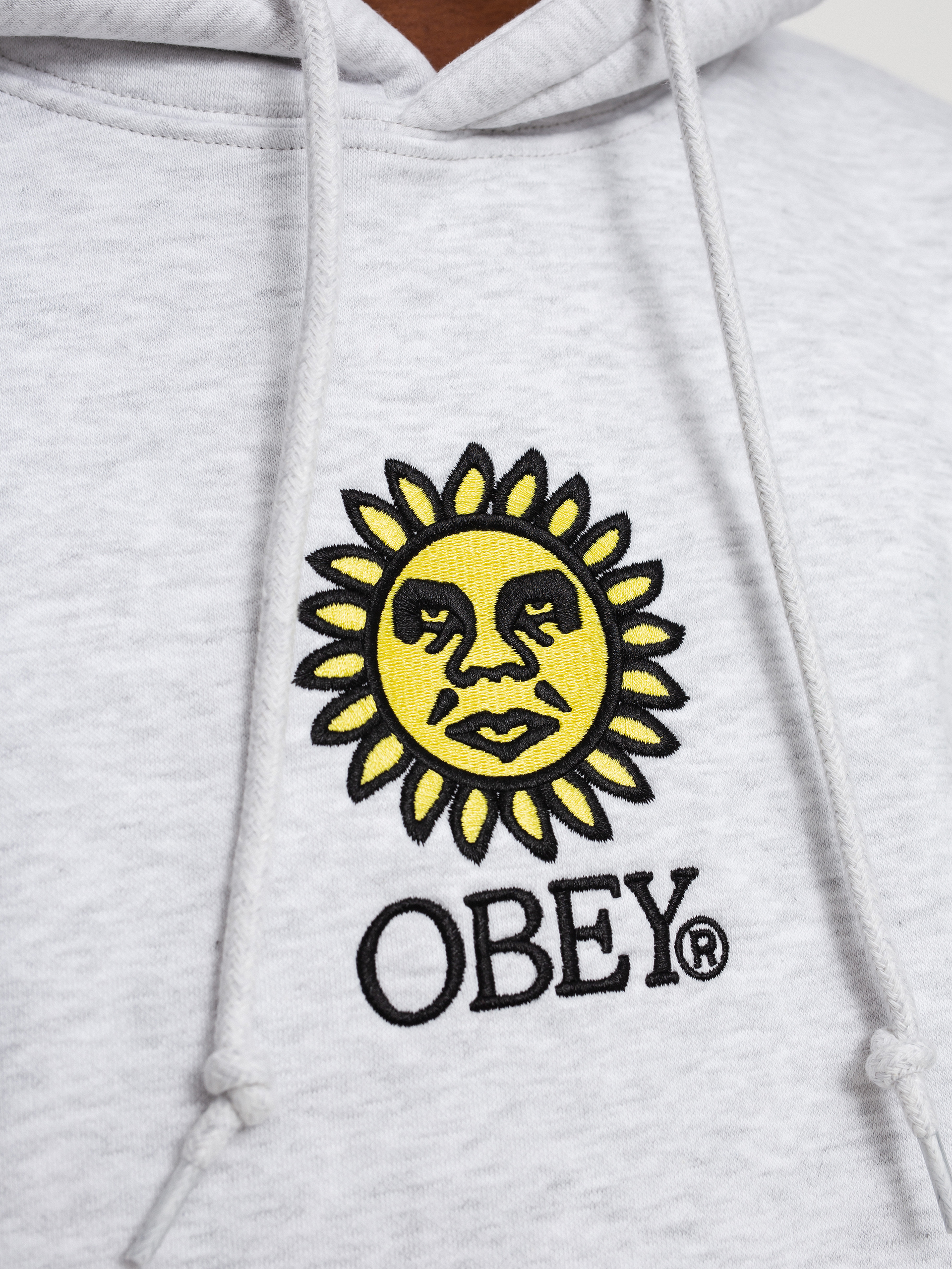 OBEY Sunshine HD Hoodie (ash grey)