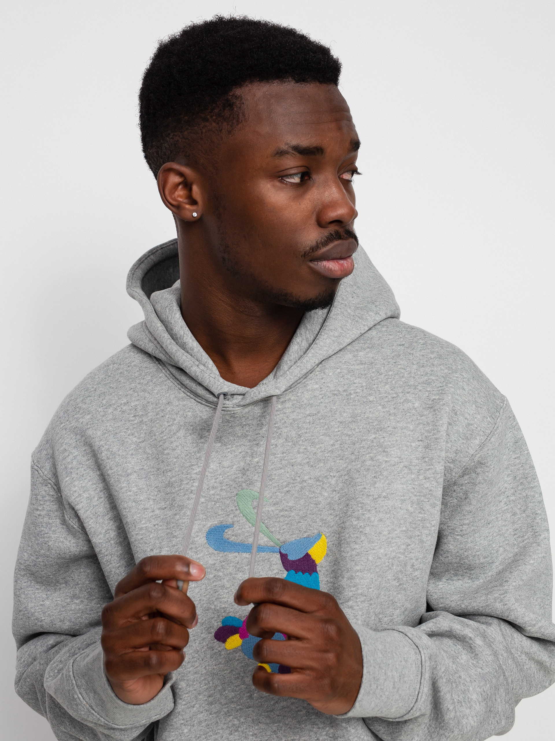 Nike SB Stand Alone 2 HD Hoodie (dk grey heather)