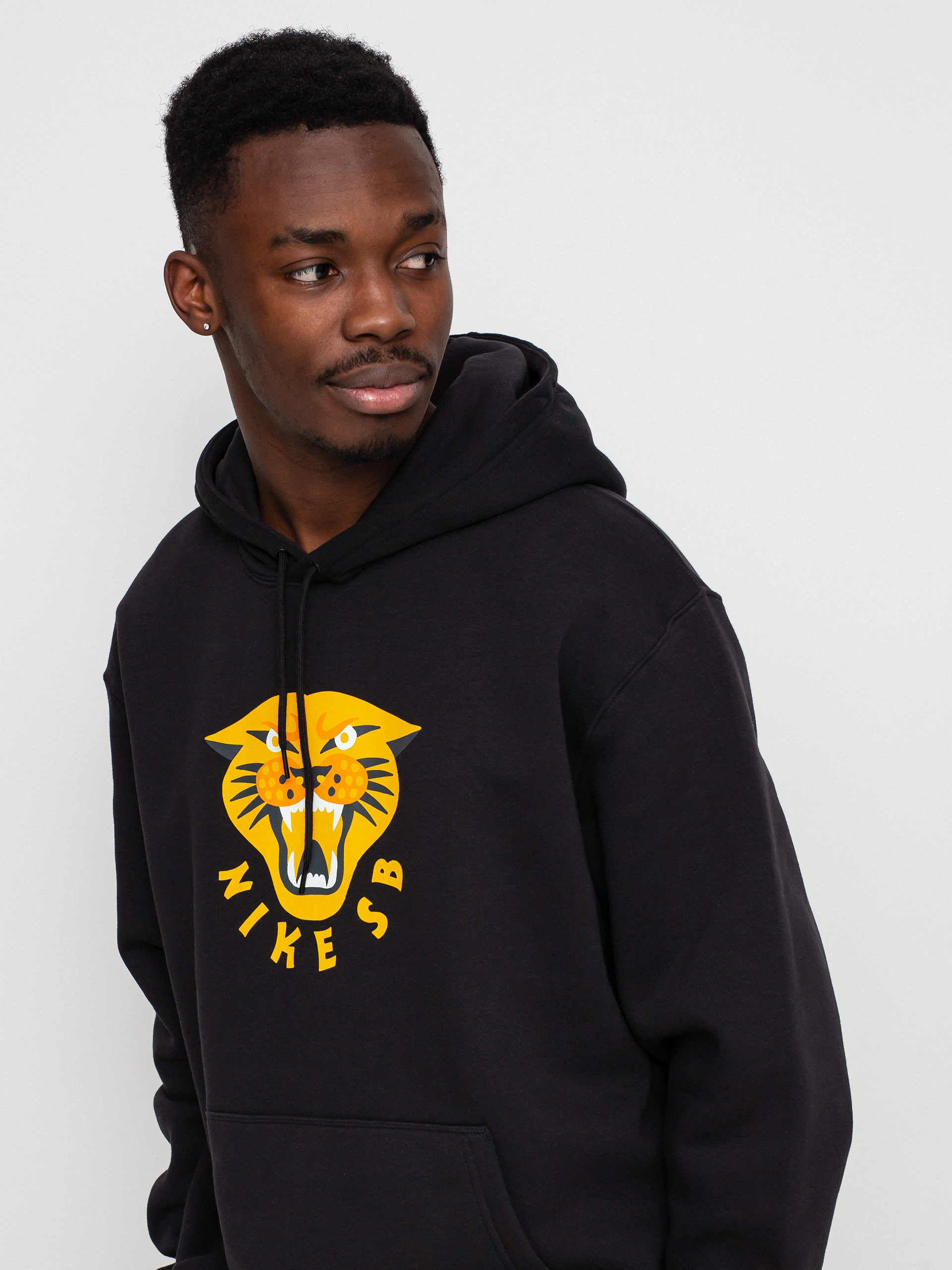 Nike SB GFX HD Hoodie (black/dark sulfur/white)