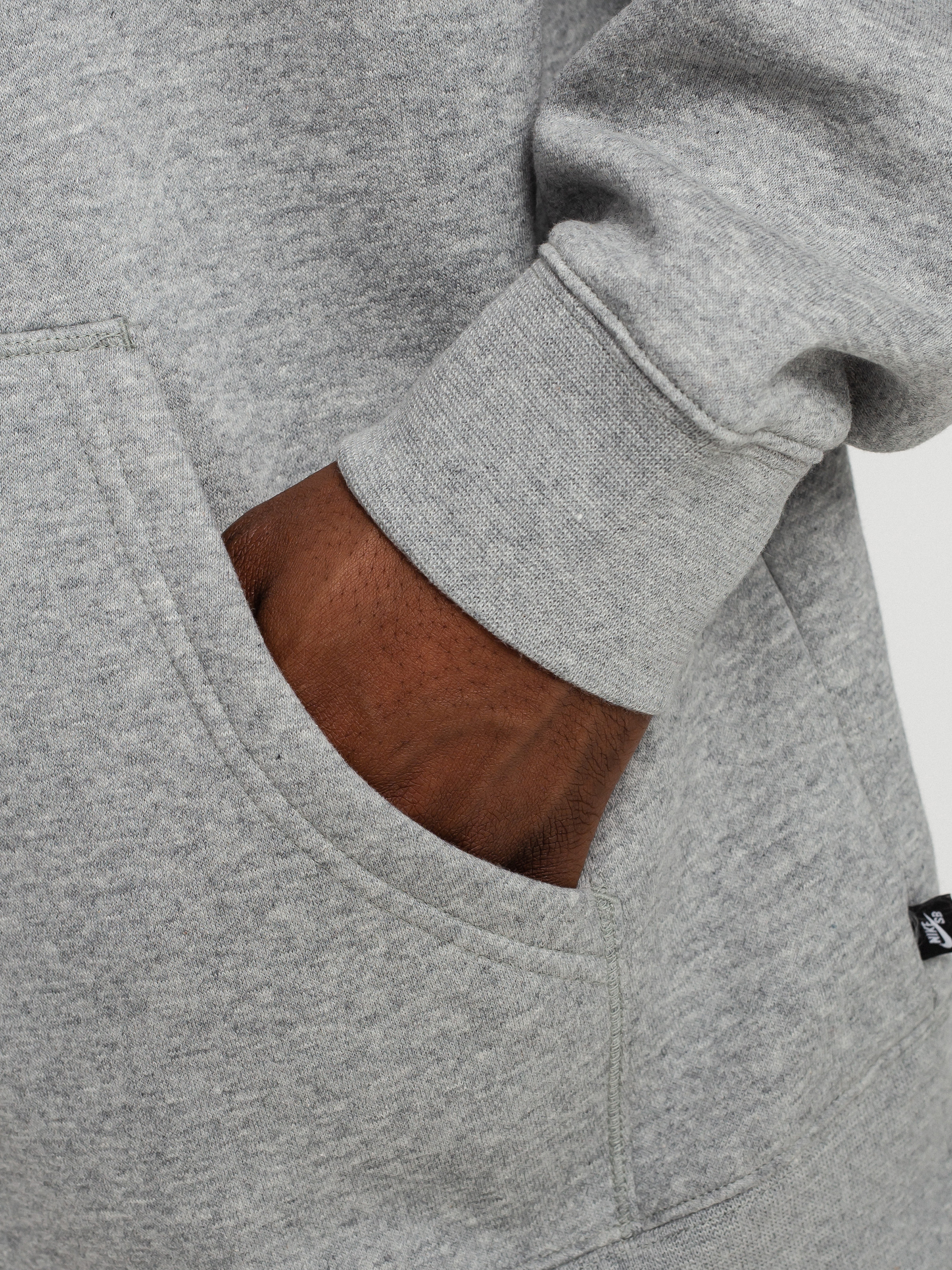 Nike SB Icon HD Hoodie (dk grey heather/black)