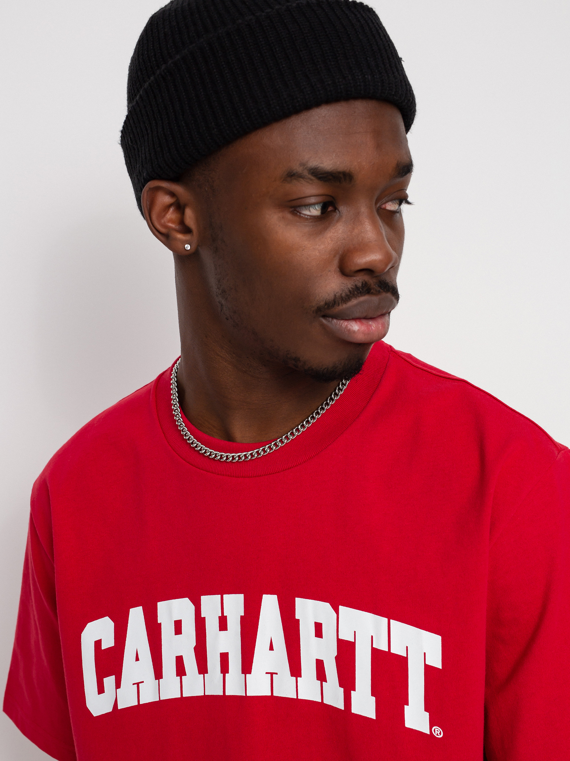 Carhartt WIP University T-shirt (cornel/white)