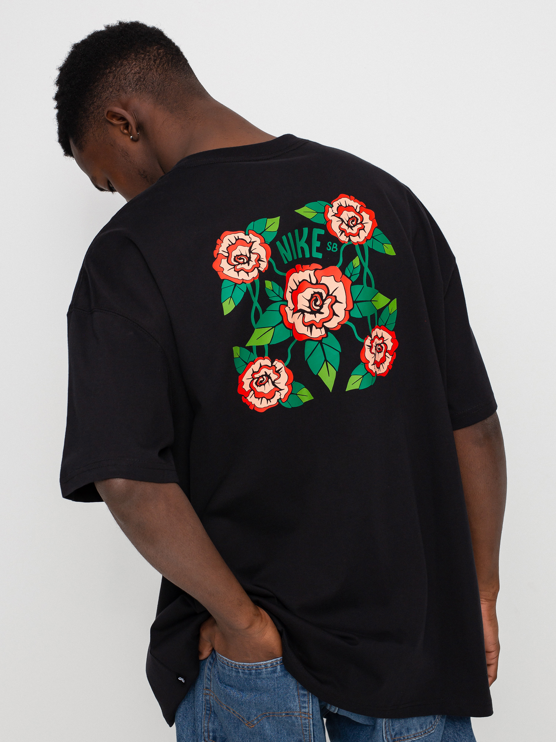 Nike SB Mosaic Roses T-shirt (black)