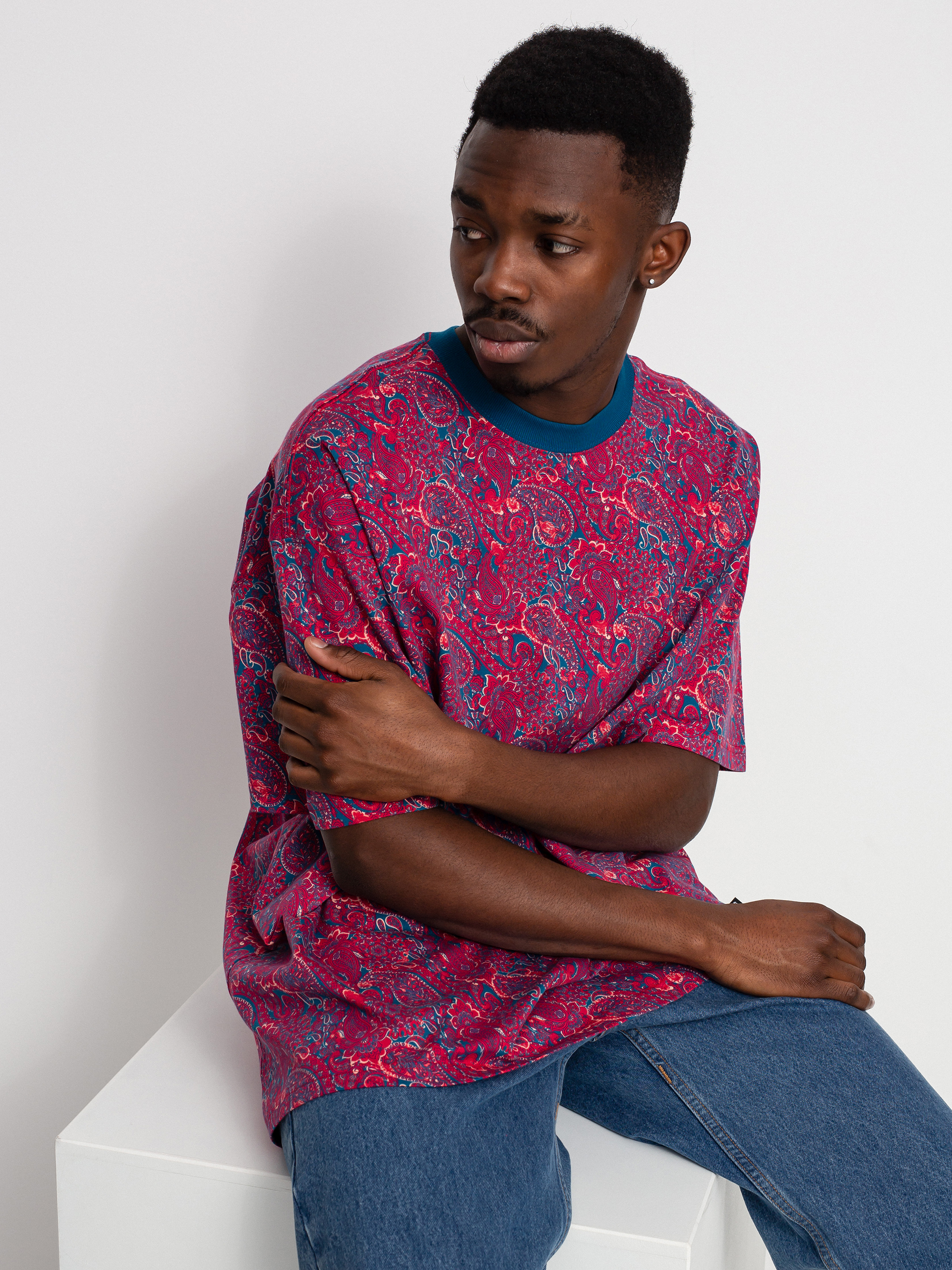 Nike SB Paisley T-shirt (mystic hibiscus)