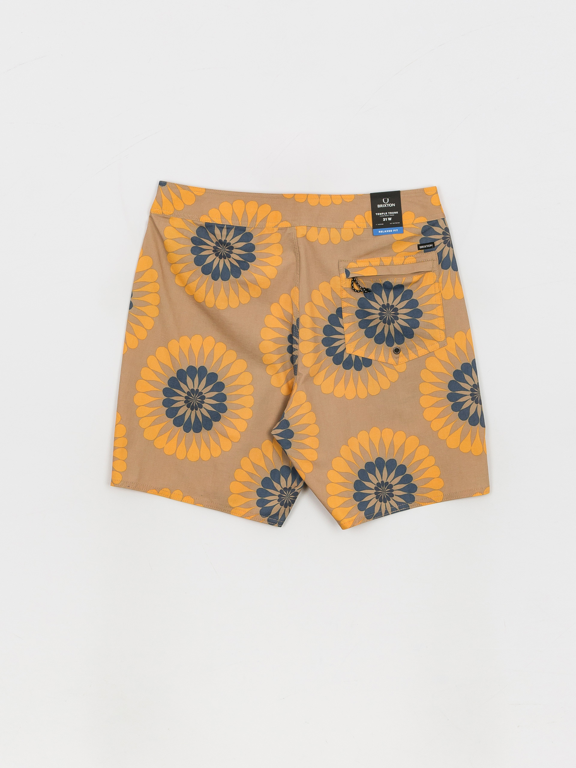 Brixton Temple Trunk Shorts (mojave sun floral)
