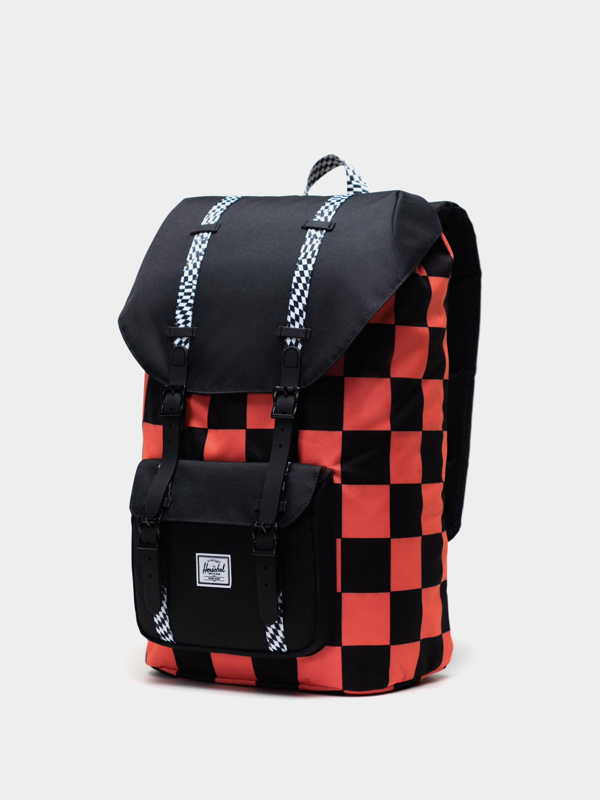 herschel backpack checkerboard red Herschel Supply Co. Little America Backpack