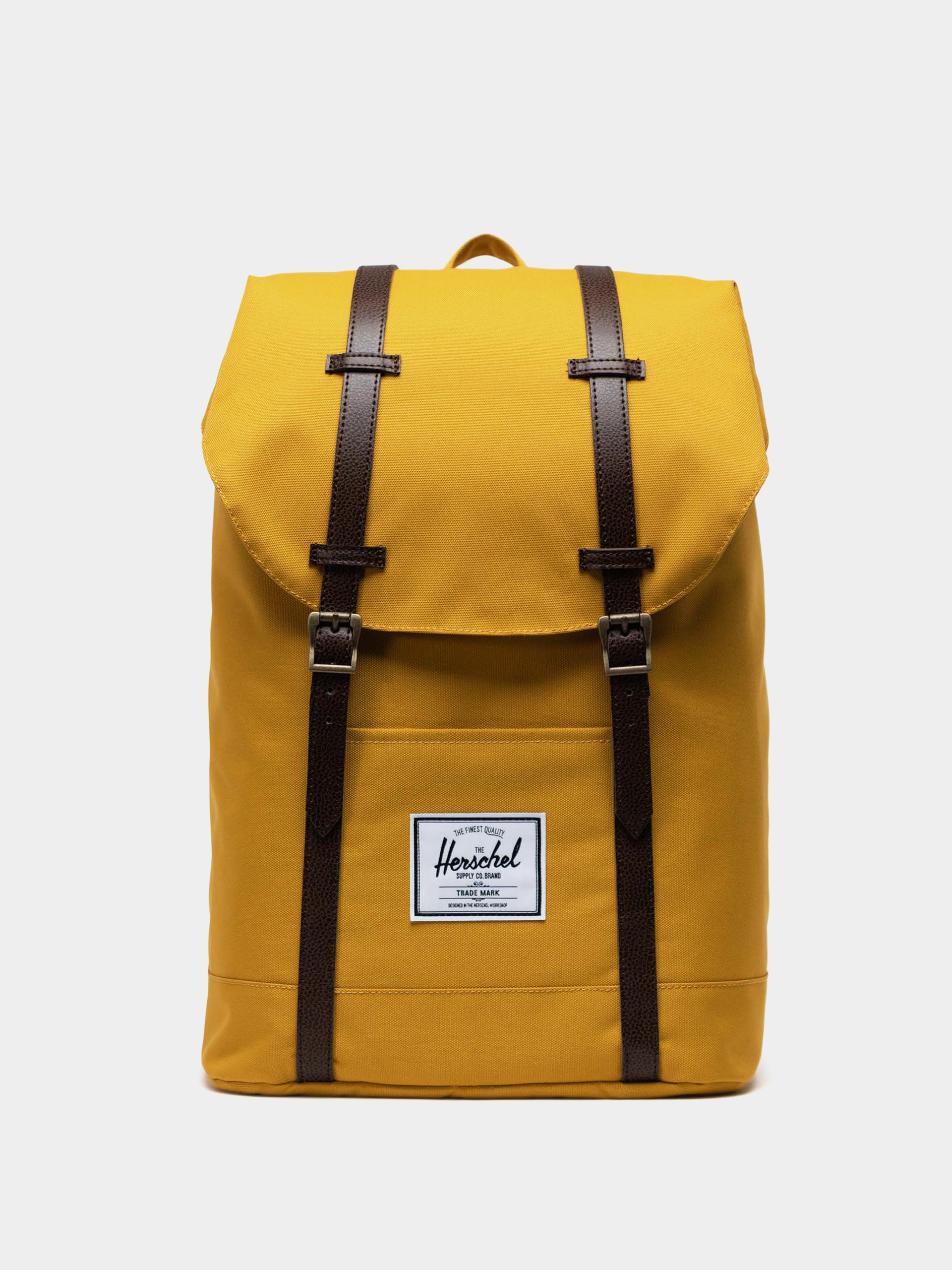 Herschel Supply Co. Retreat Backpack yellow arrowwood chicory coffee