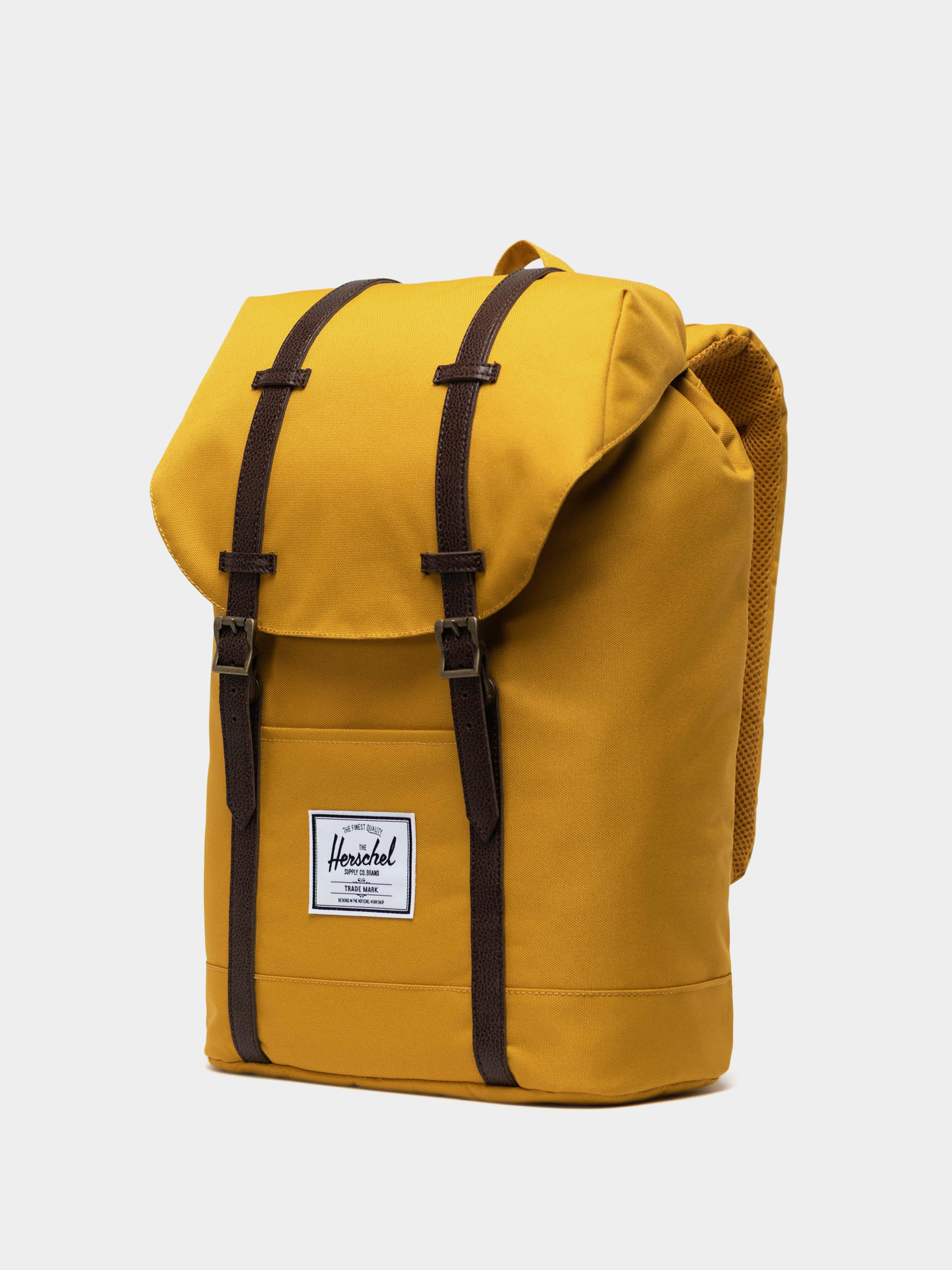 Herschel Supply Co. Retreat Backpack yellow arrowwood chicory coffee