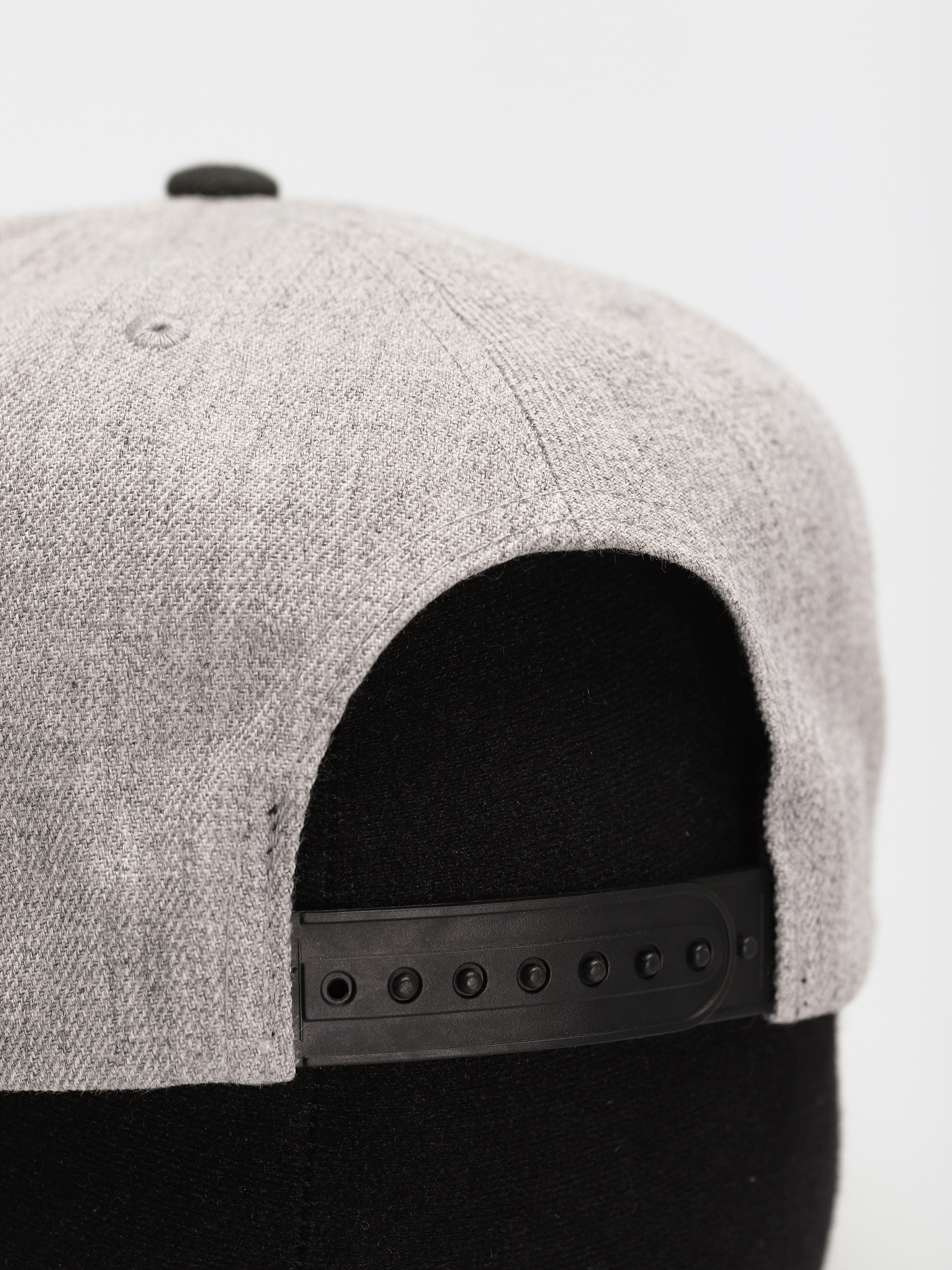Brixton Alpha Square Mp Snapback Cap (heather grey/black)
