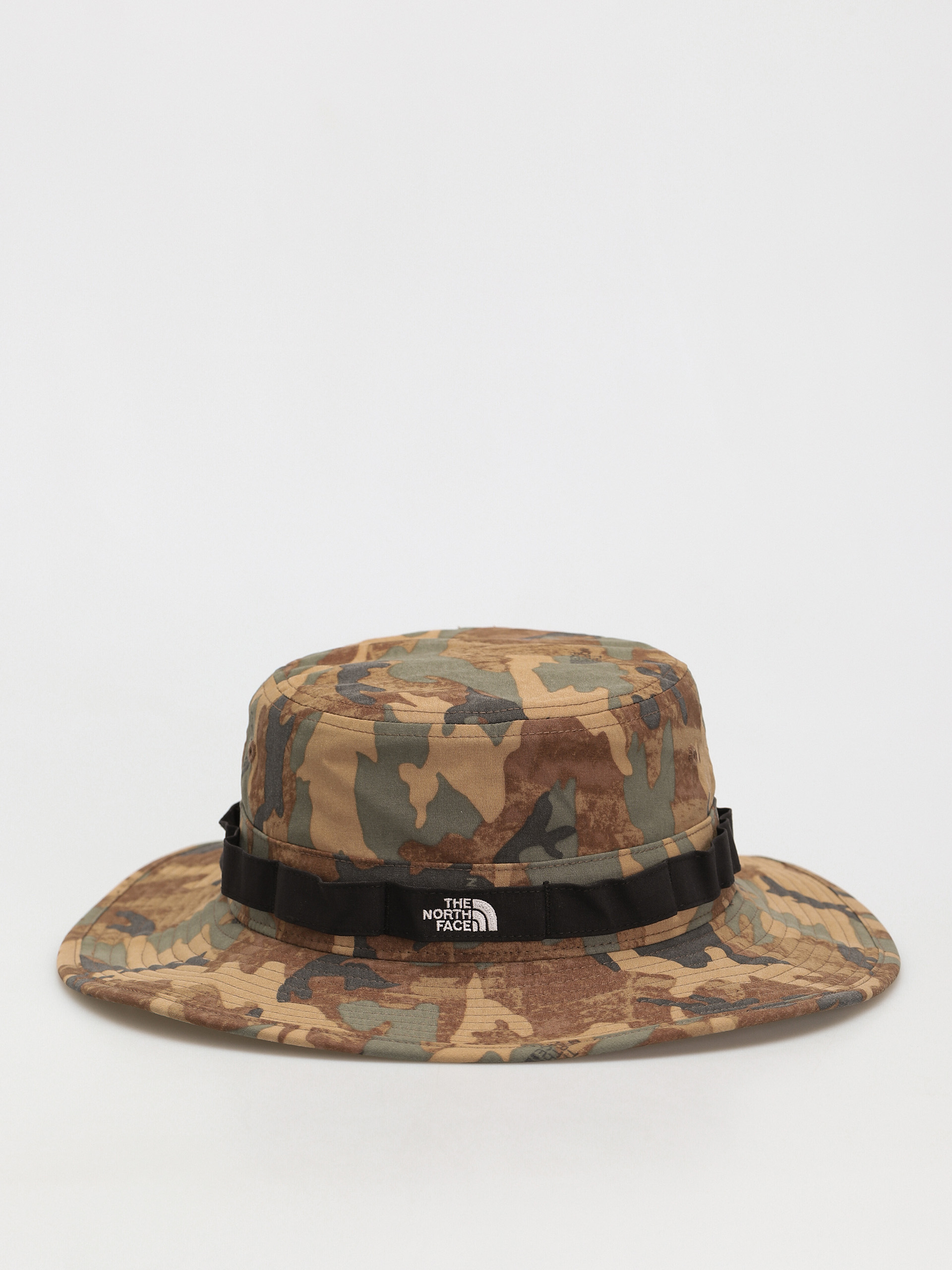 The North Face Class V Brimmer Hat (kelp tan tnf camo print)