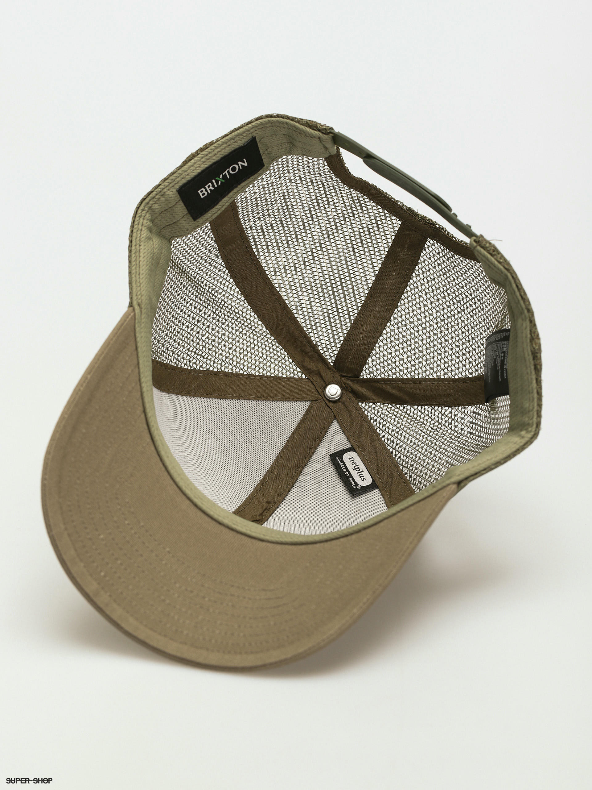 Brixton Scoop X Mp Mesh Cap (military olive/military olive)