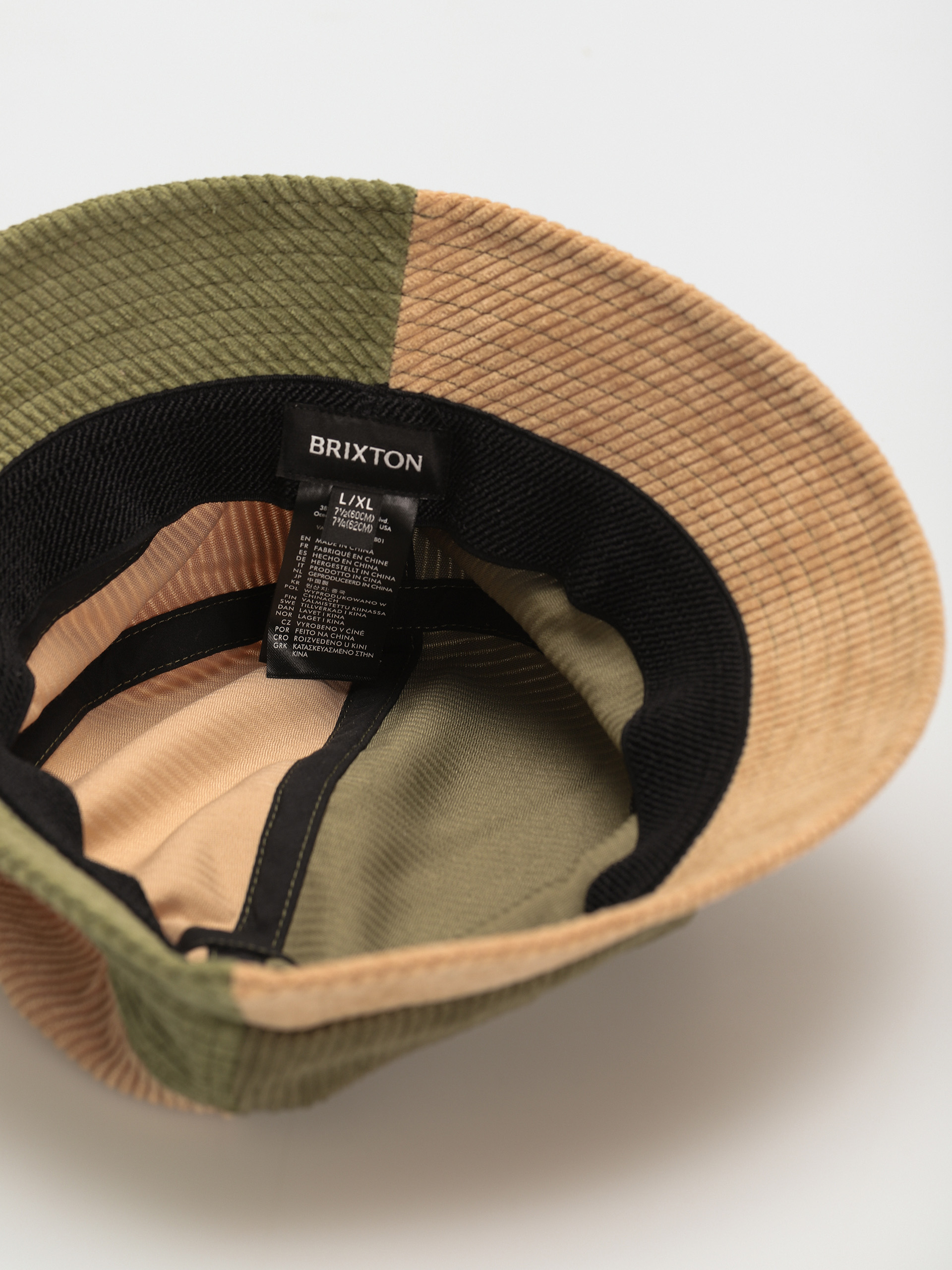 Brixton Gramercy Packable Bucket Hat Hut/schibermütze (olive/mermaid)