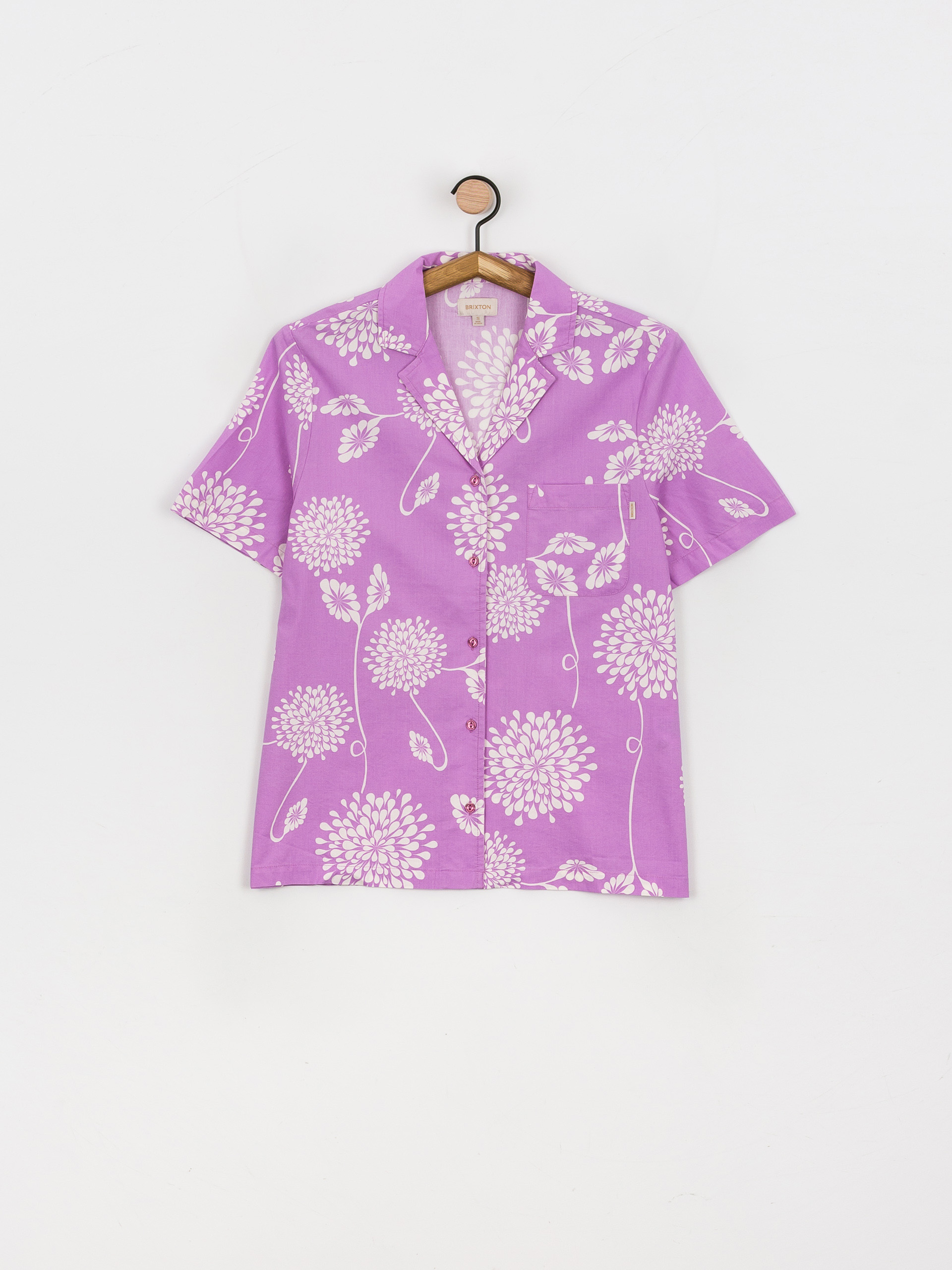 Brixton Bunker Garden Floral Bf Shirt Wmn (orchid)