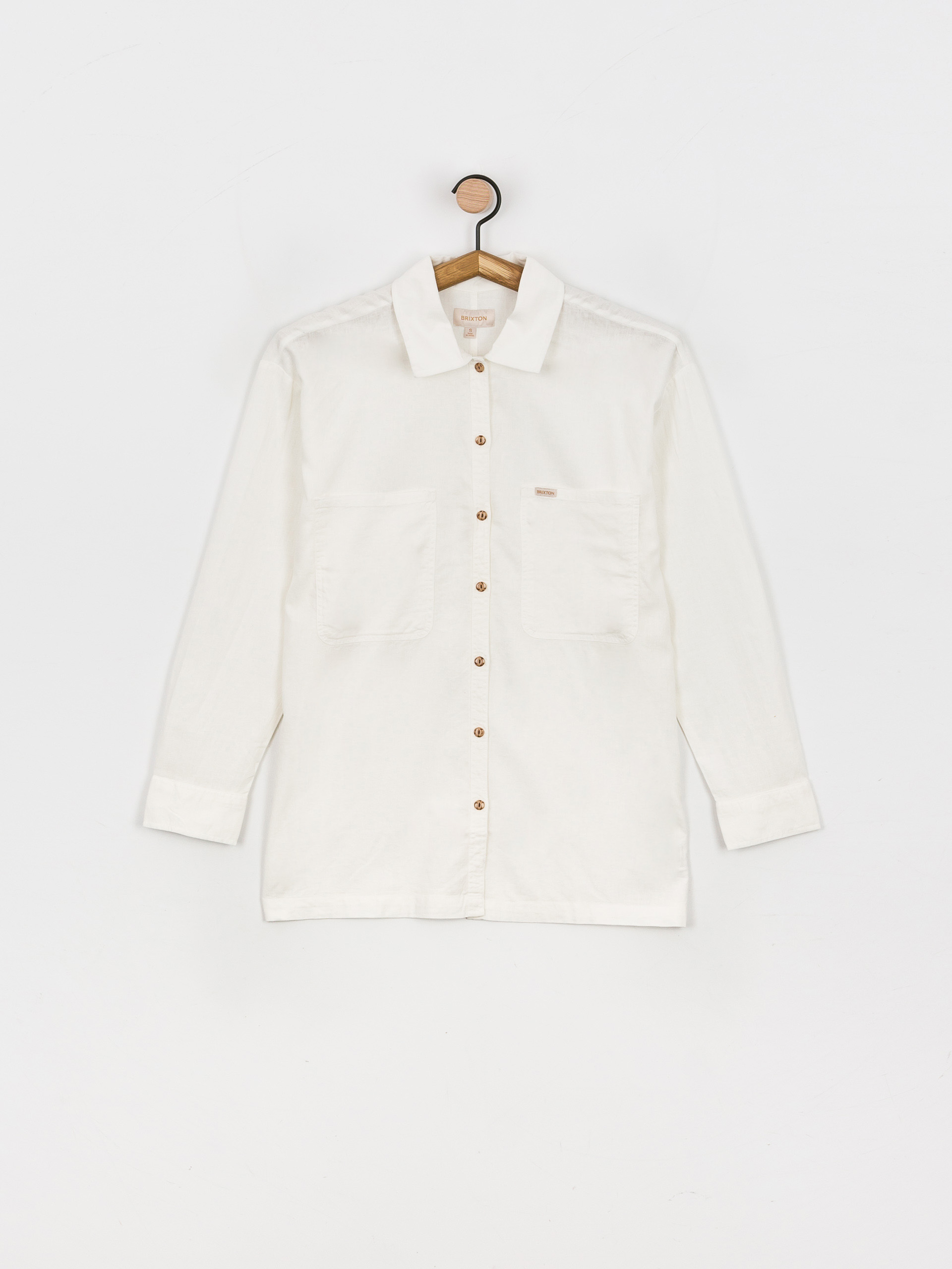 Brixton Bowery Overshirt Shirt Wmn (white)