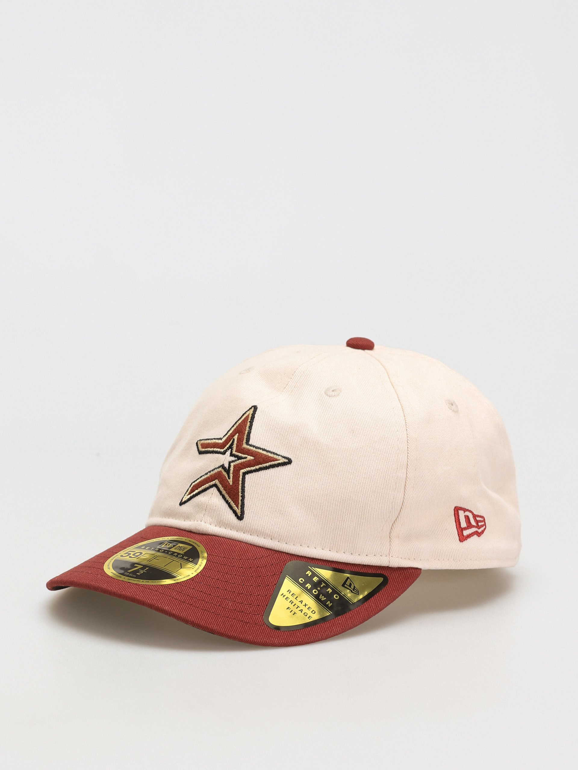 New Era Coops 59Fifty Rc Houston Astros Cap (maroon/beige)