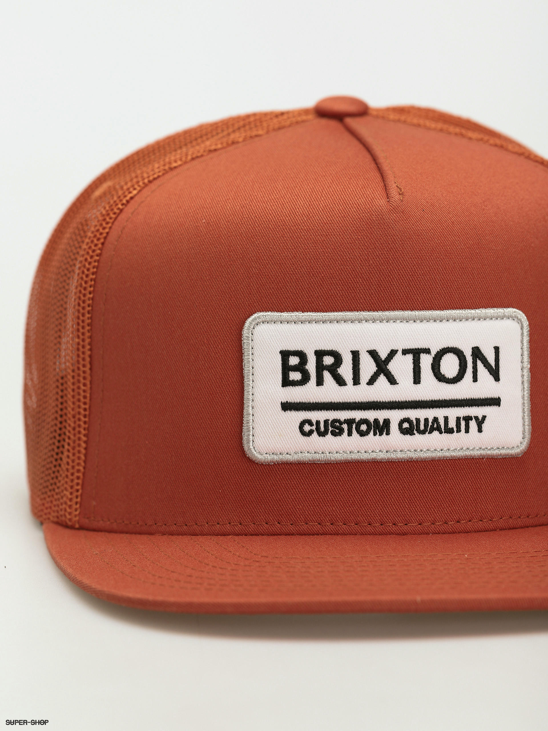 brixton orange hat