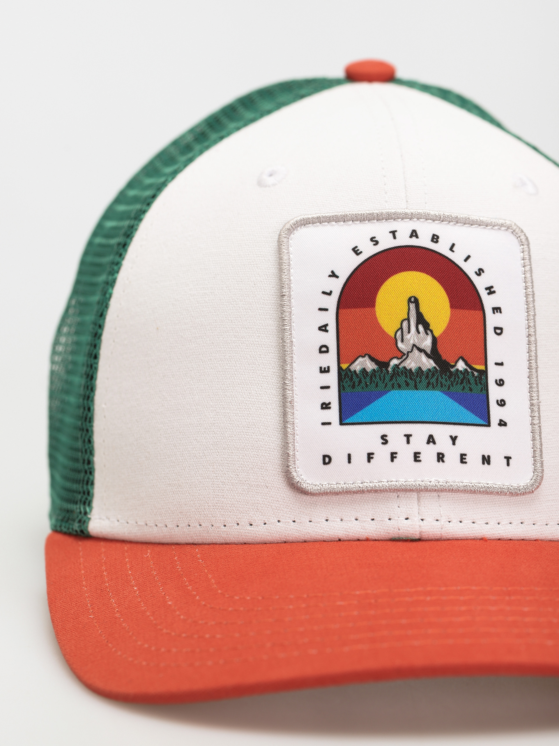 Iriedaily Stonefinger Cap (orange green)