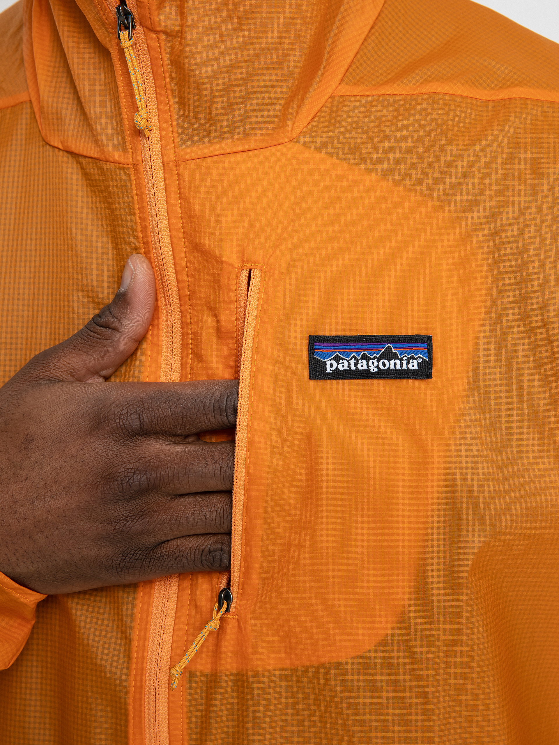 Patagonia Houdini Jacket (cloudberry orange)