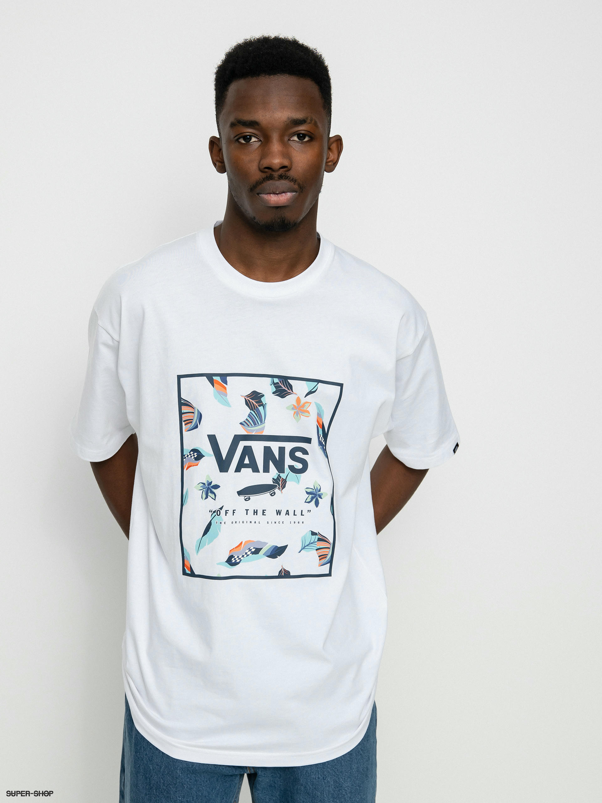 vans print box t shirt