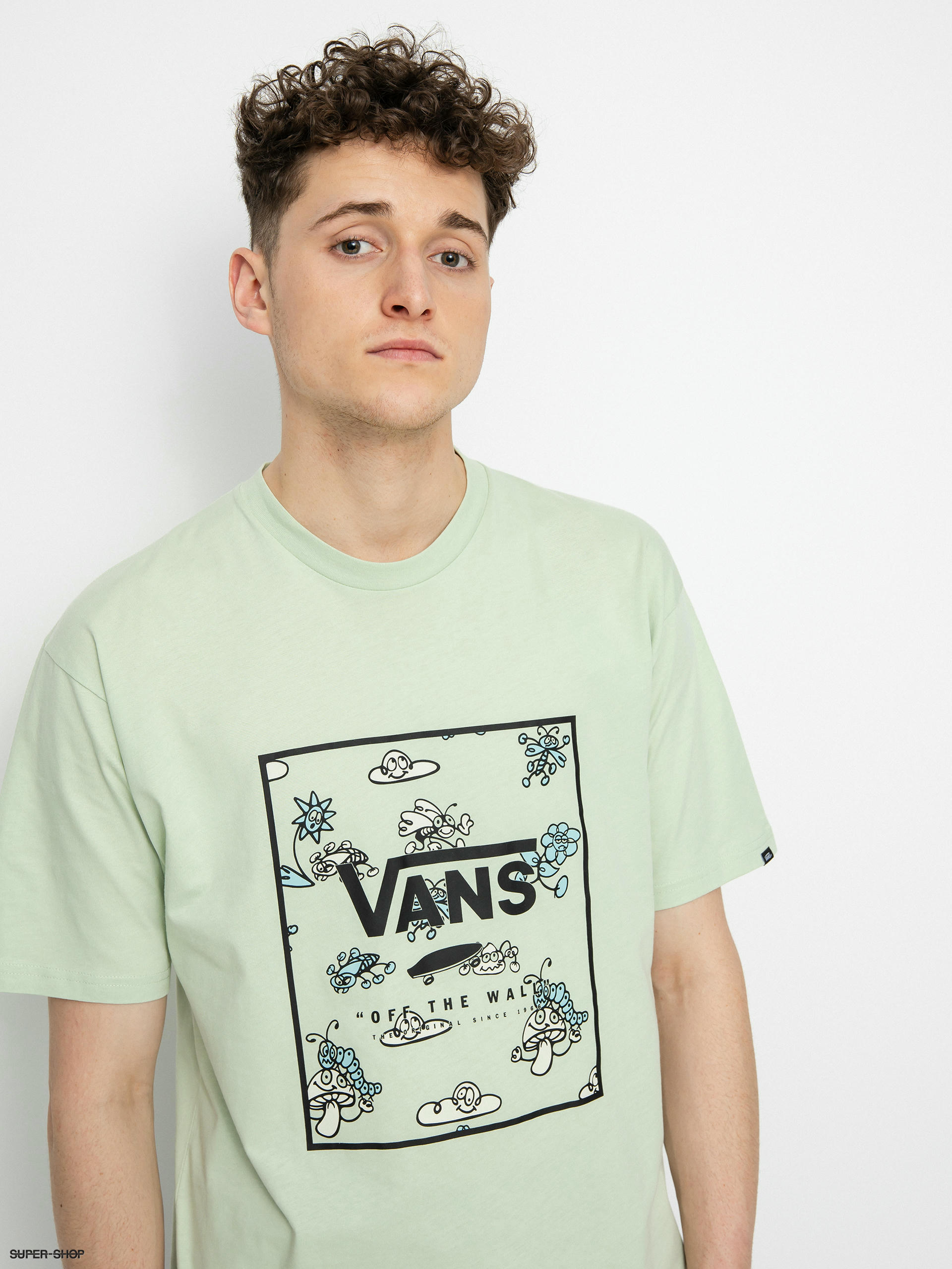 Vans Classic Print Box T-shirt (celadon green)